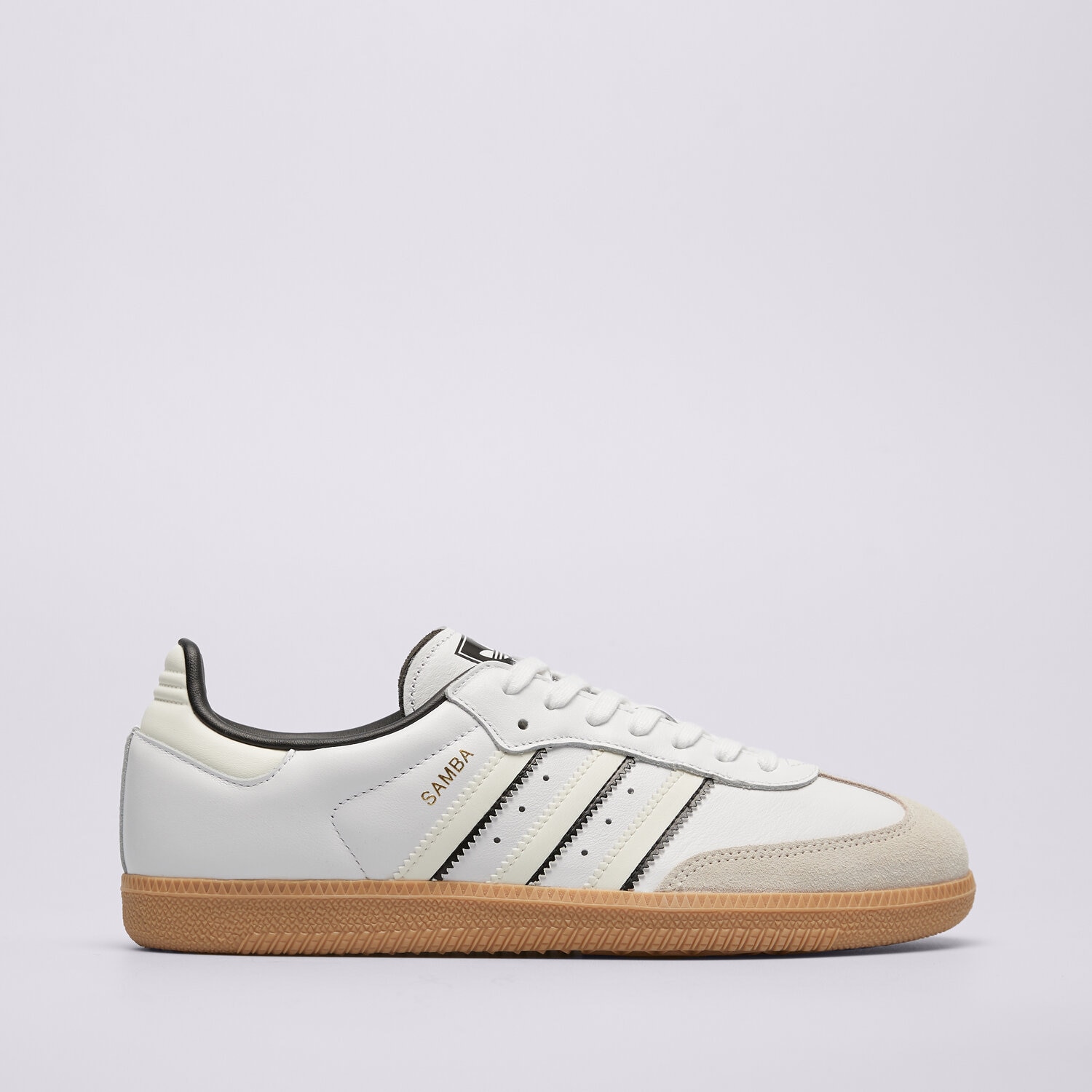 Buty sneakersy męskie SAMBA OG ID1480 BIAŁY