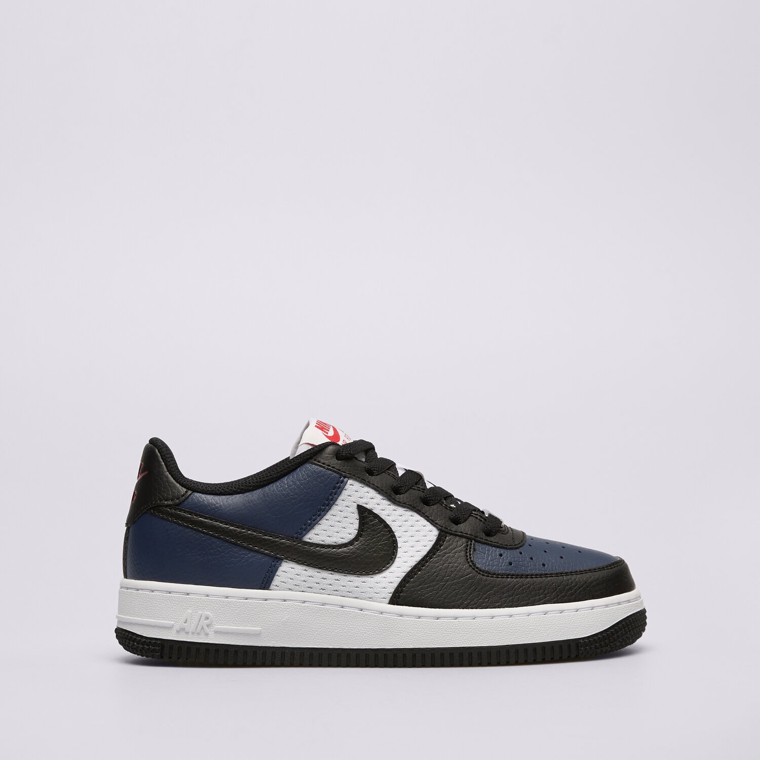 Buty sneakersy dla dzieci NIKE AIR FORCE 1 GS HT HJ9201-400 GRANATOWY