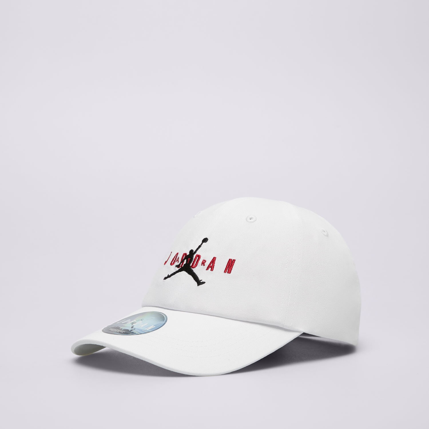 Czapka z daszkiem dla dzieci JORDAN CZAPKA JAN CURVE BRIM ADJUSTABLE HAT 9A0569-001 BIAŁY