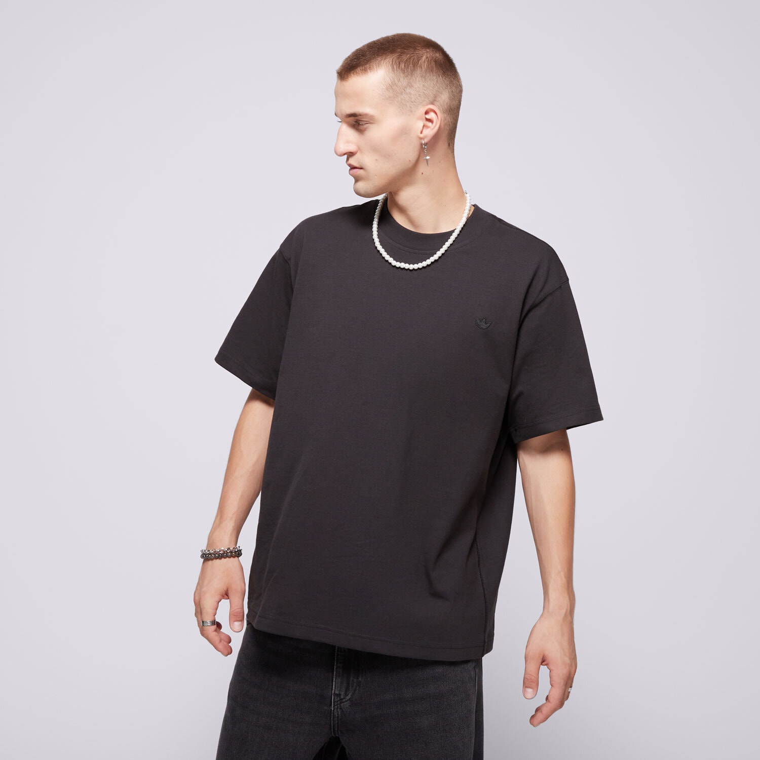 Koszulka, t-shirt sportowy męski ADIDAS T-SHIRT P ESS TEE IY2248 CZARNY