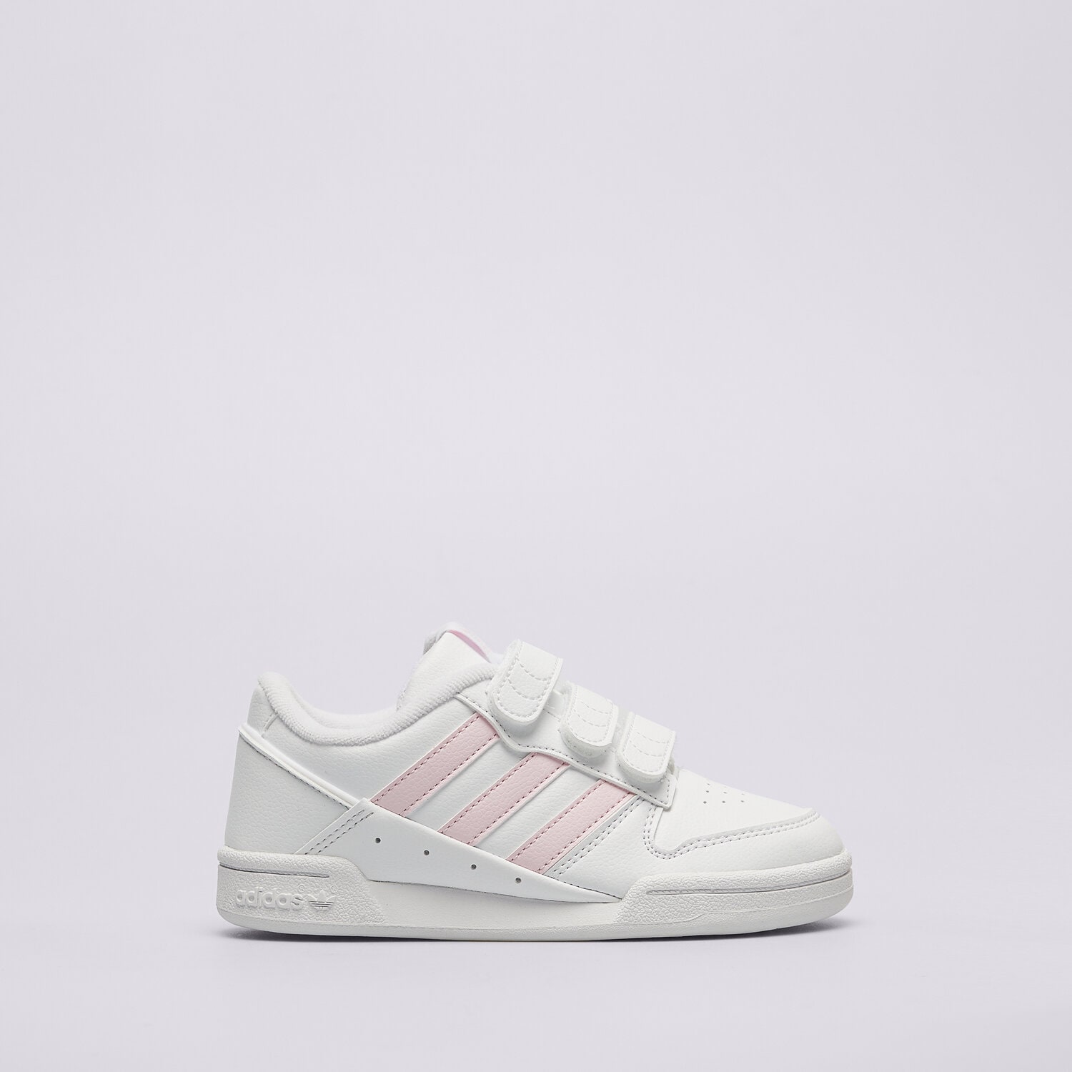 Buty sneakersy dla dzieci ADIDAS TEAM COURT 2 STR CF C ID6635 BIAŁY