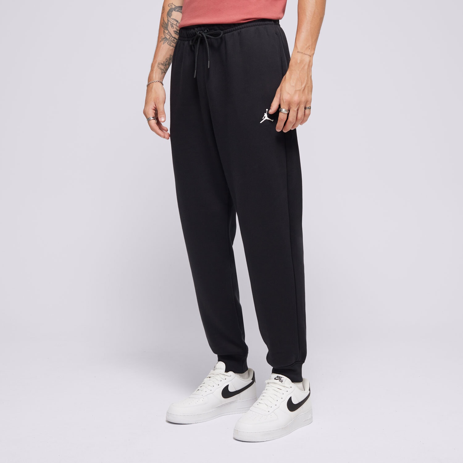 Spodnie sportowe męskie JORDAN SPODNIE M J BRKLN FLC PANT FV7277-010 CZARNY