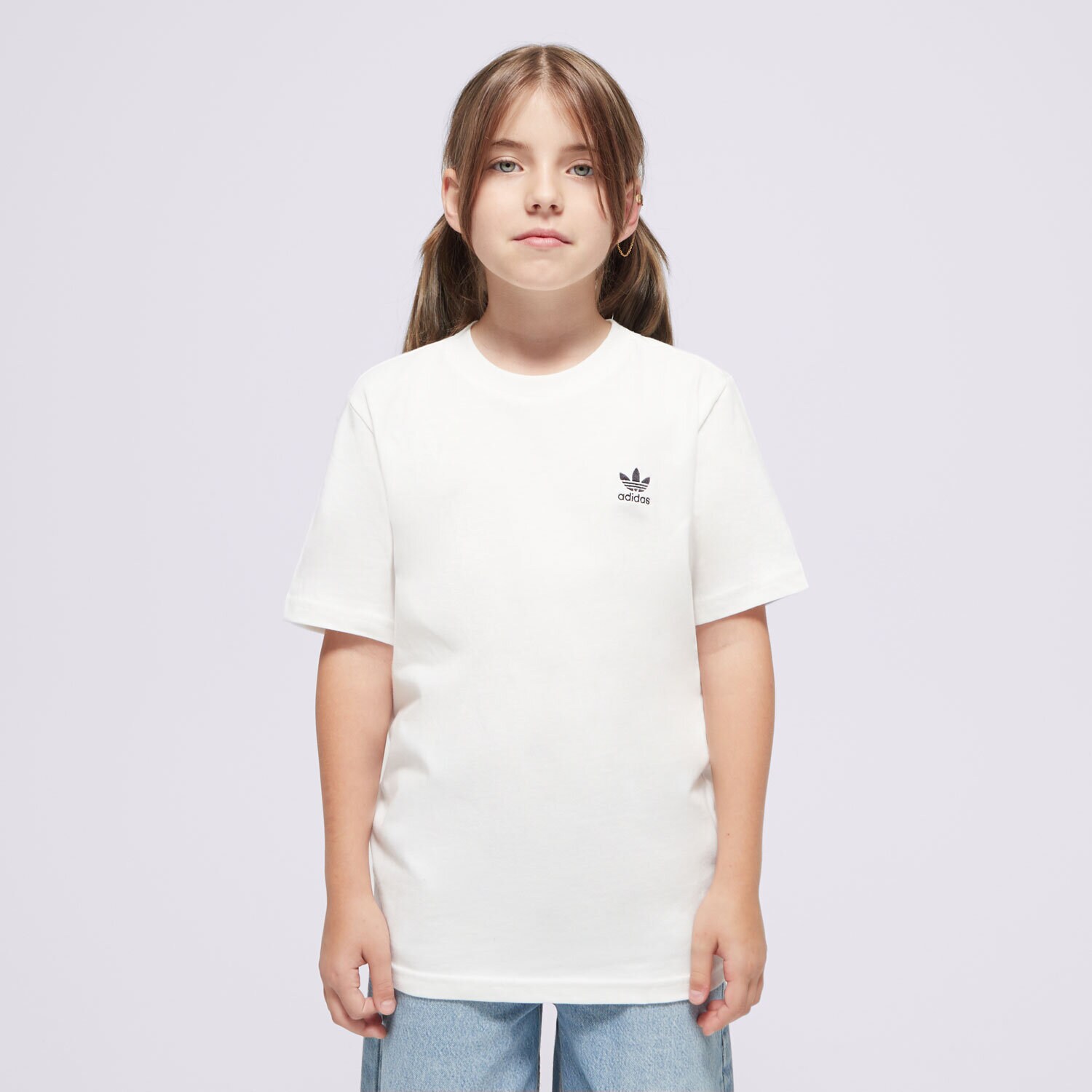 Koszulka, t-shirt dla dzieci ADIDAS T-SHIRT TEE G IX5266 FIOLETOWY