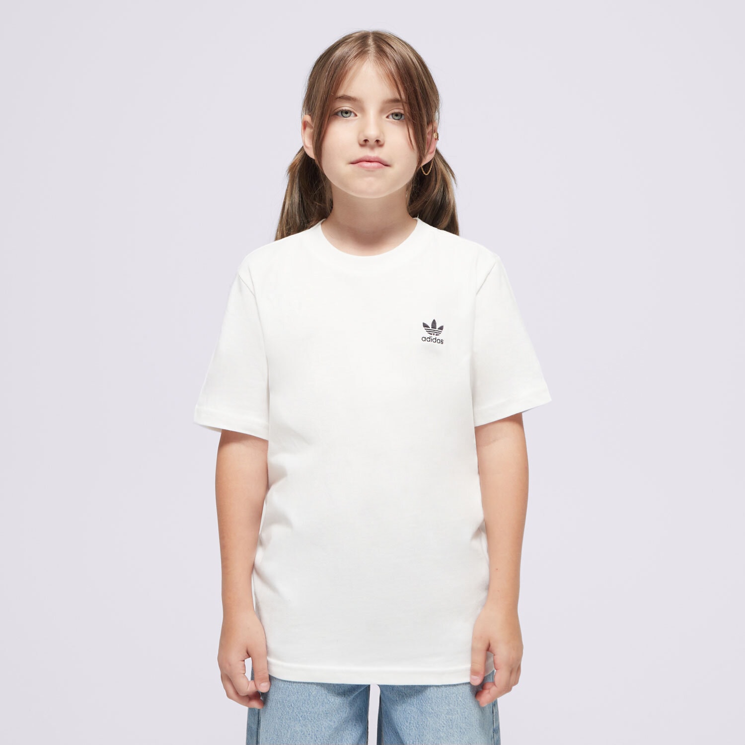 Koszulka, t-shirt dla dzieci ADIDAS T-SHIRT TEE G IX5266 FIOLETOWY