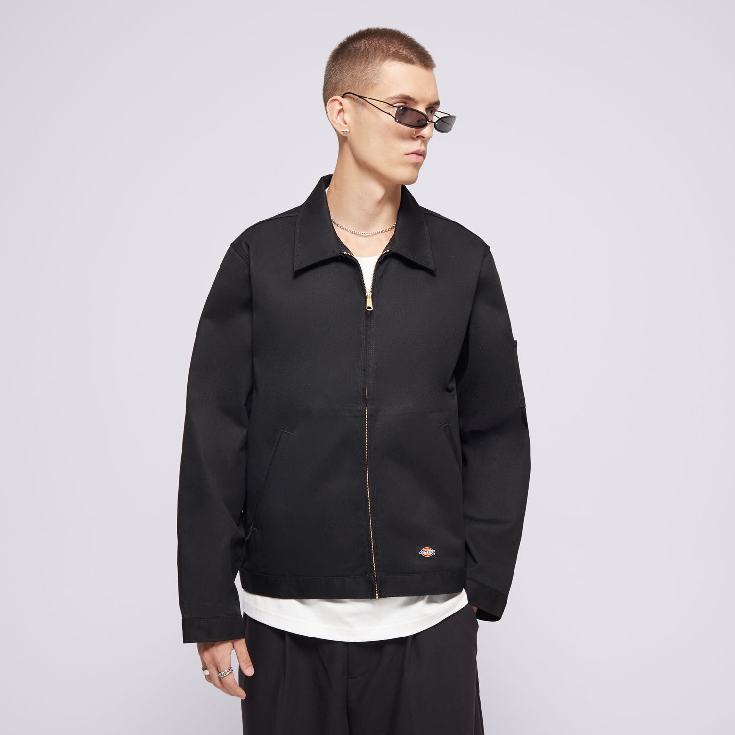 Kurtka wiosenna / jesienna męska DICKIES KURTKA UNLINED EISENHOWER JACKET REC DK0A4Y6UBLK1 CZARNY
