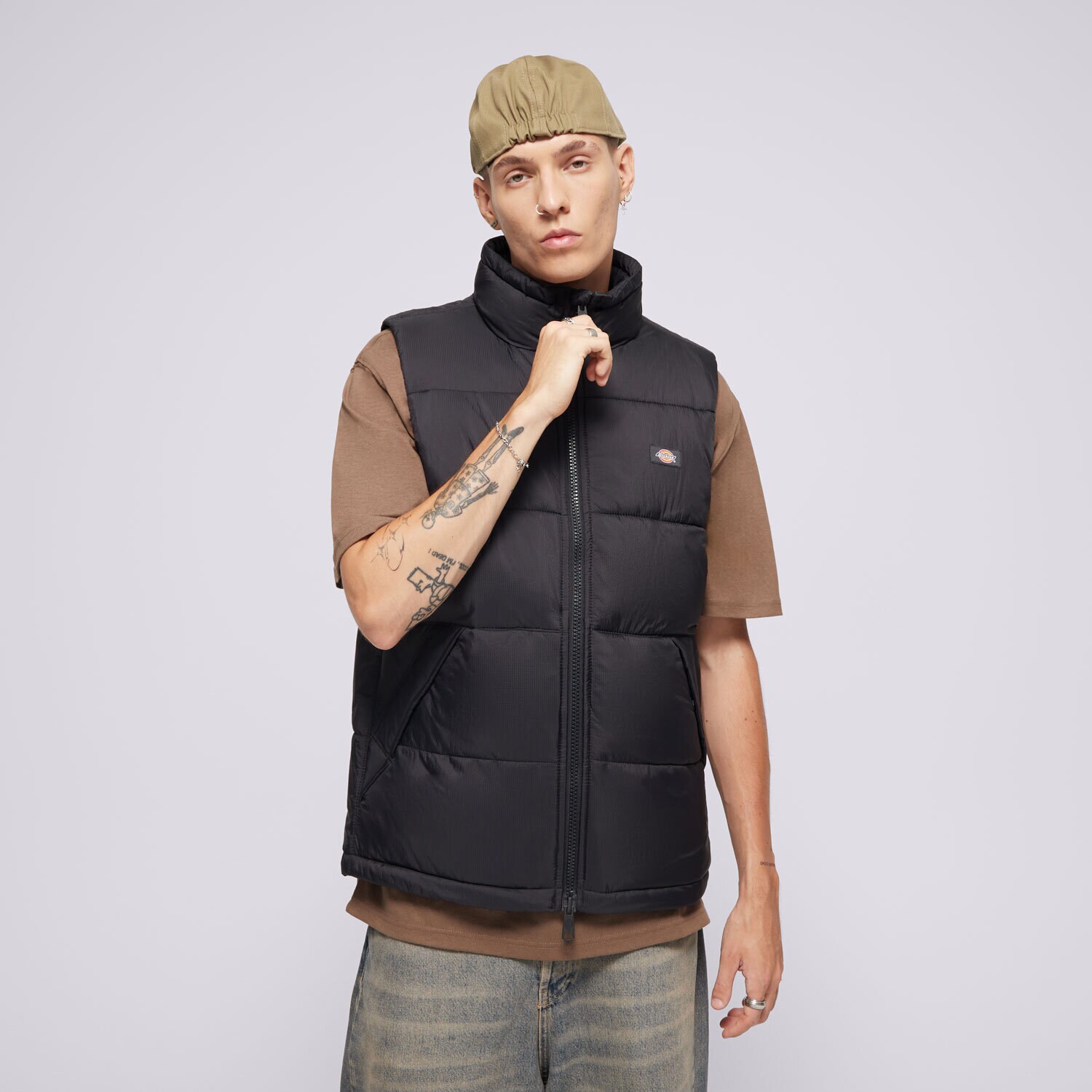 Bezrękawniki męskie sportowe DICKIES BEZRĘKAWNIK WALDENBURG VEST DK0A4Y2KBLK1 CZARNY