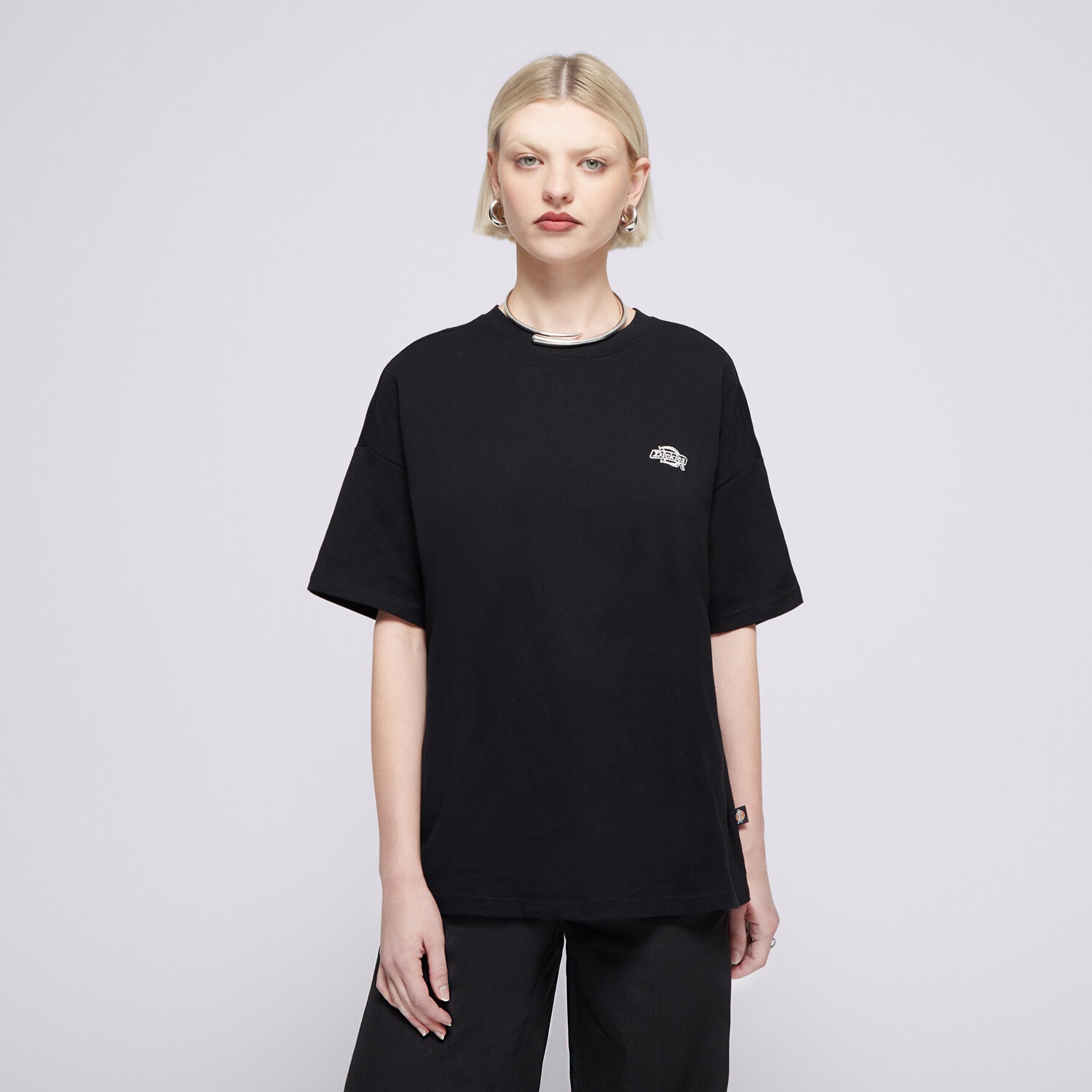Koszulka, t-shirt damski DICKIES T-SHIRT SUMMERDALE SS TEE DK0A4Y1BBLK1 CZARNY