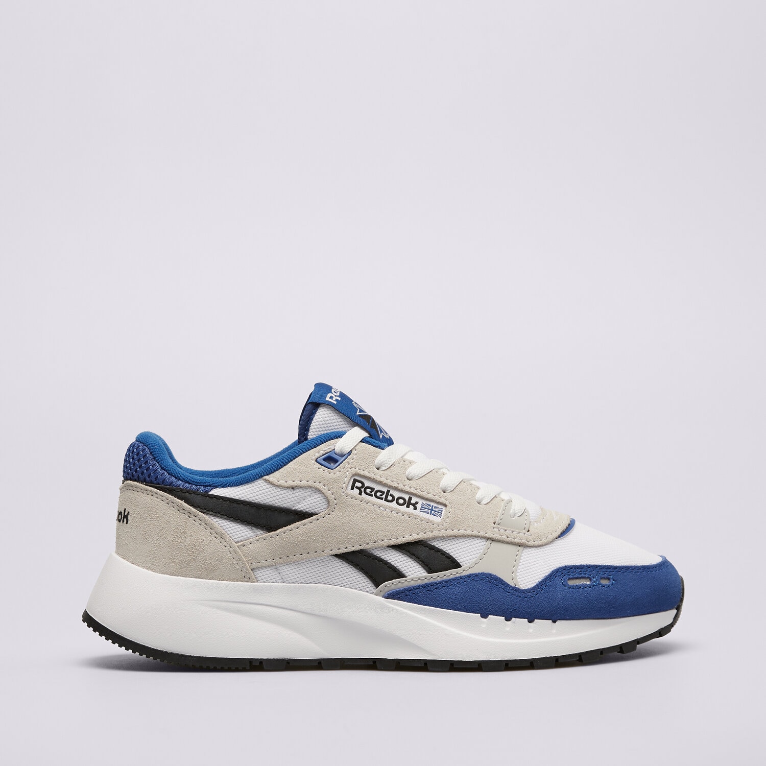Buty sneakersy męskie REEBOK CLASSIC LEATHER 2400 100201041 NIEBIESKI
