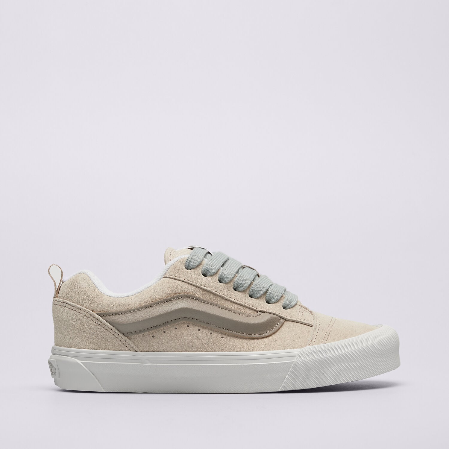Damskie trampki, tenisówki VANS KNU SKOOL  VN000CRPBYS1 BEŻOWY