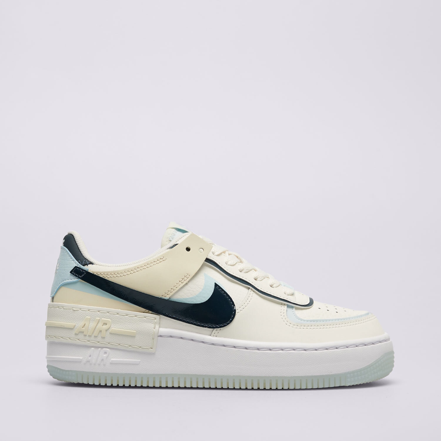 Buty sneakersy damskie NIKE AIR FORCE 1 SHADOW DZ1847-107 MULTICOLOR