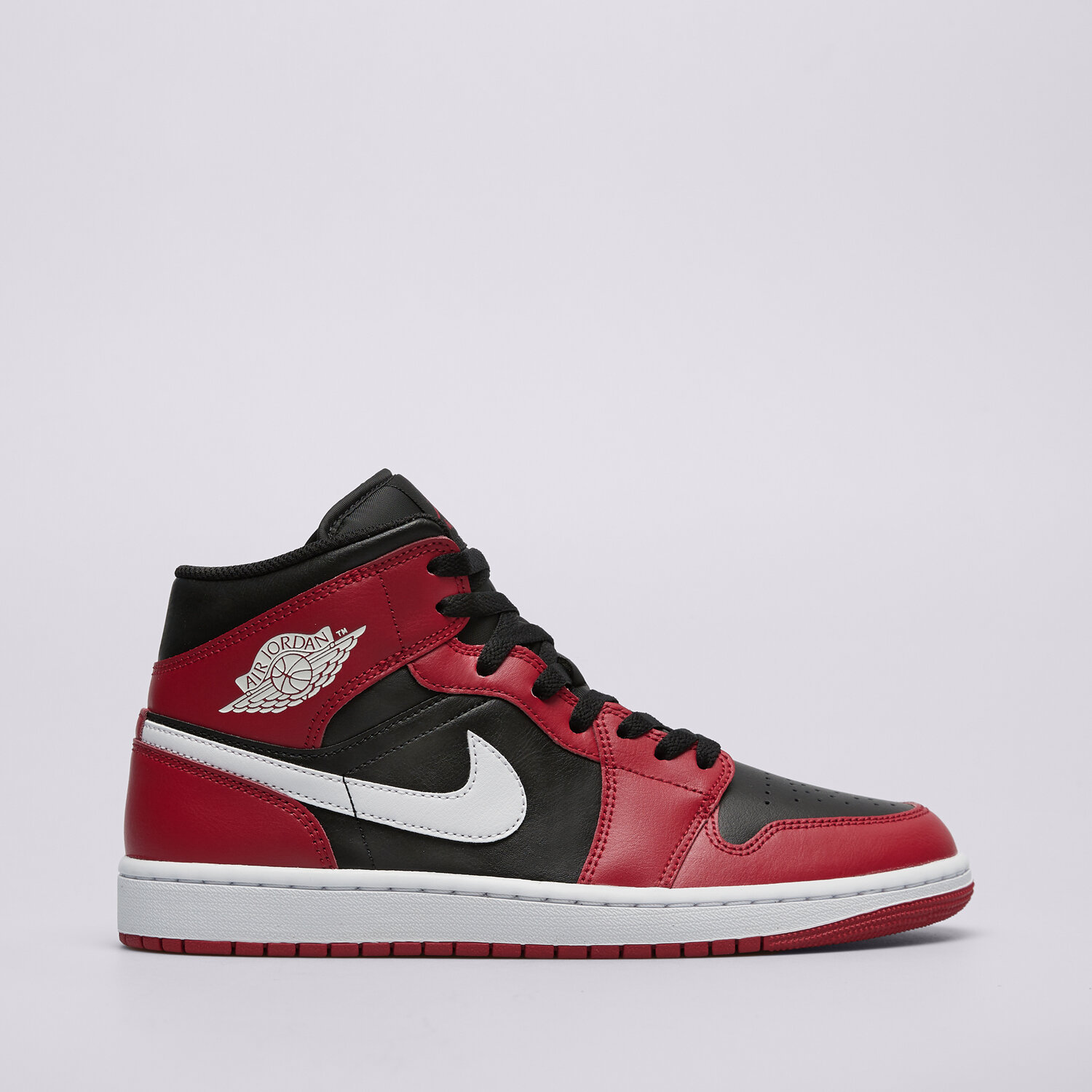 Buty sneakersy męskie AIR JORDAN 1 MID DQ8426-061 CZERWONY