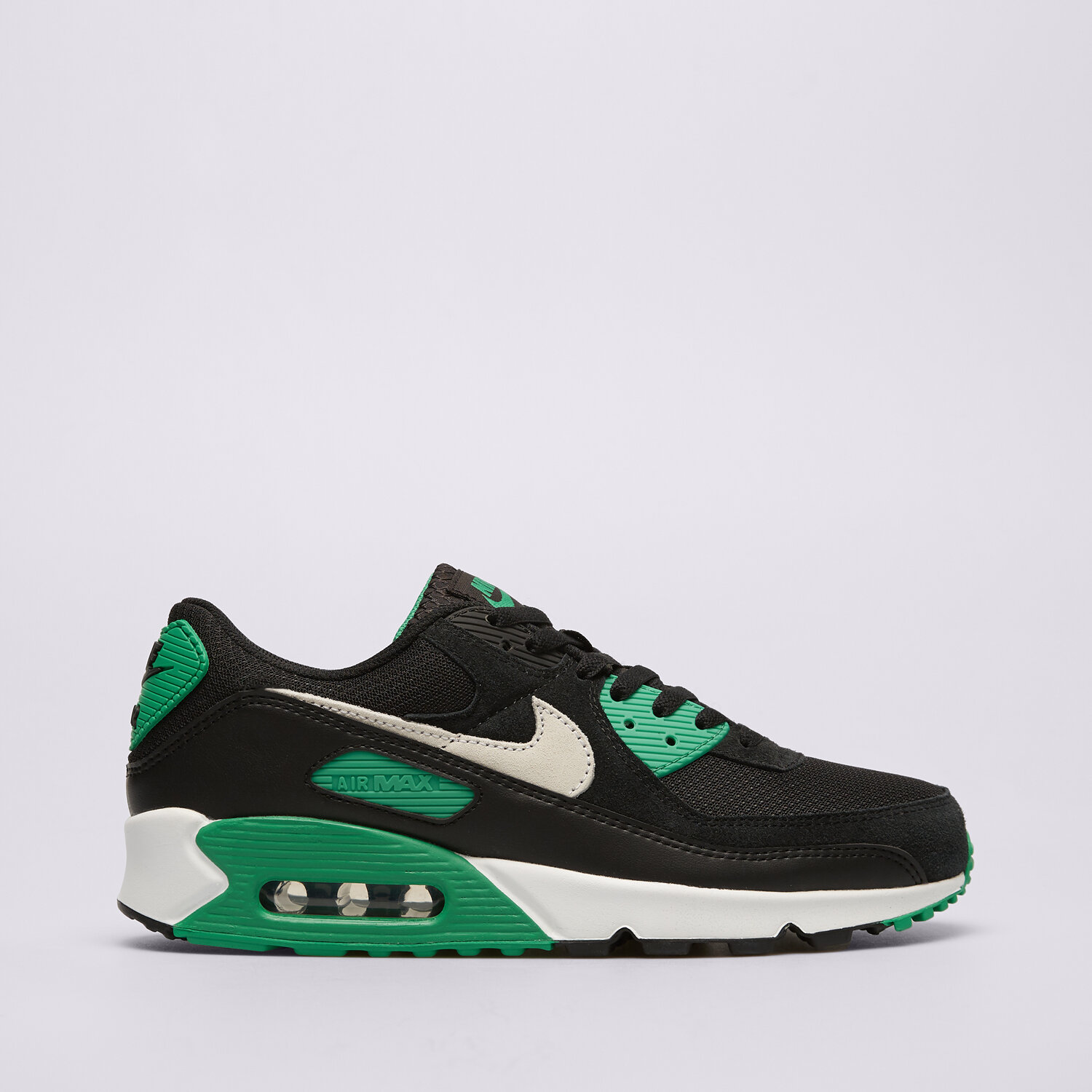 Buty sneakersy męskie NIKE AIR MAX 90 DM0029-006 CZARNY