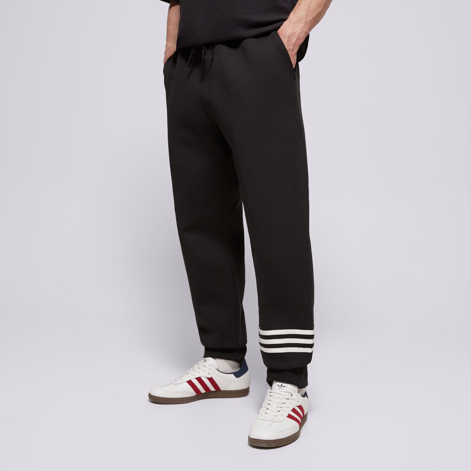 Spodnie sportowe męskie ADIDAS SPODNIE NEU C PT IW0973 CZARNY