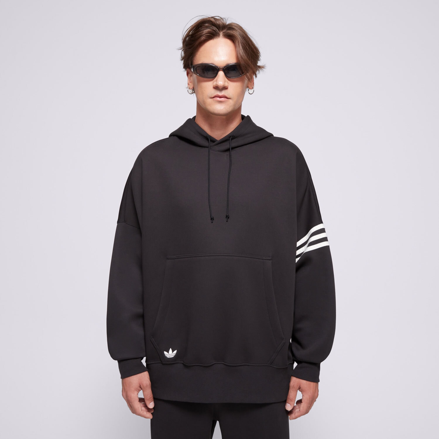 Bluza męska ADIDAS BLUZA Z KAPTUREM NEU C HD IW0975 CZARNY