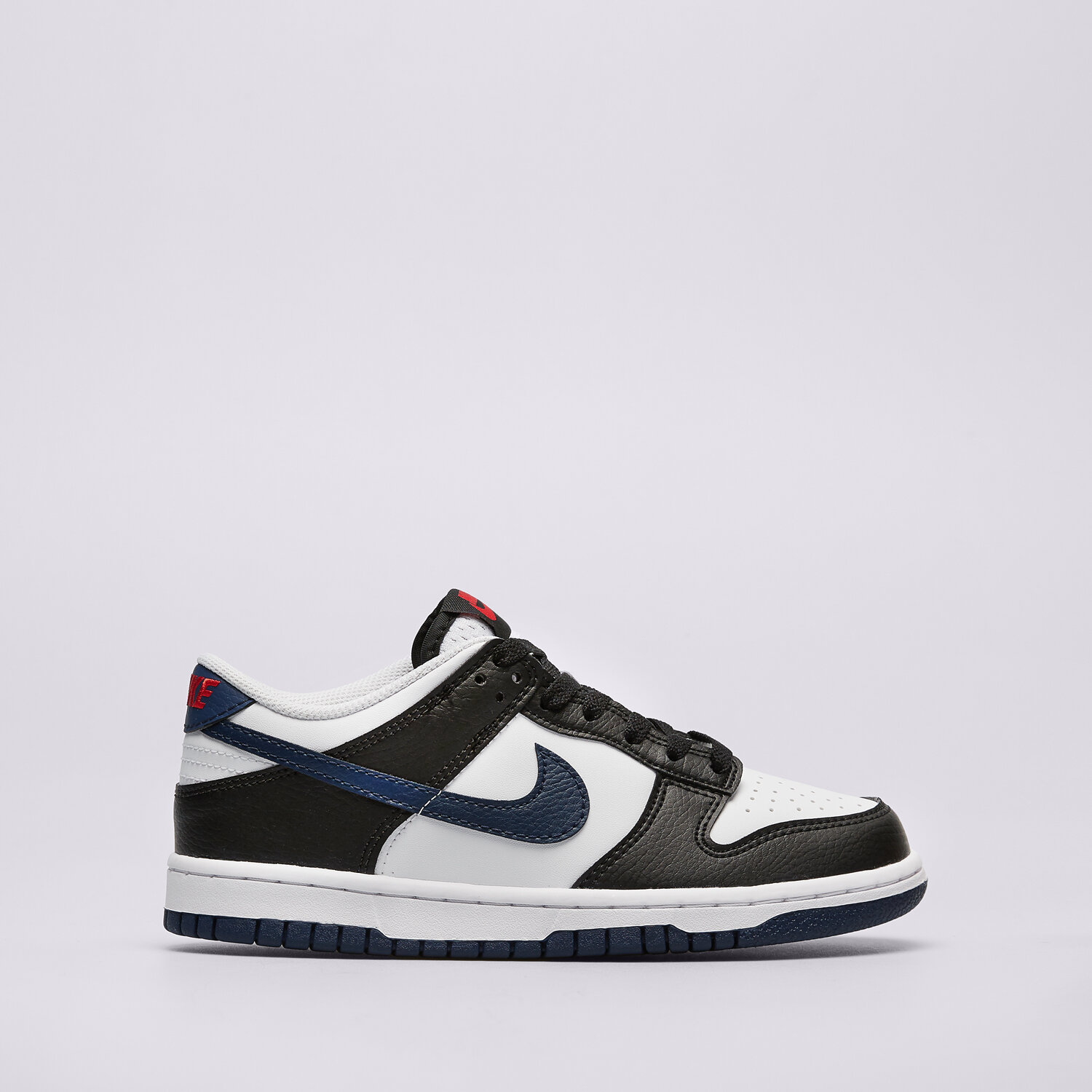 Buty sneakersy dla dzieci NIKE DUNK LOW GS HT HJ9202-001 CZARNY