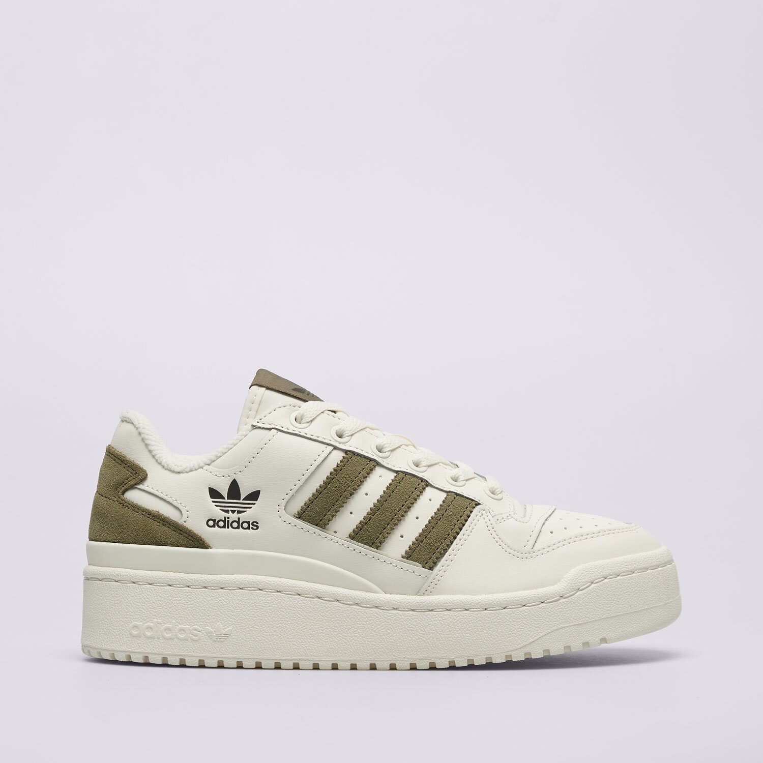 Buty sneakersy damskie ADIDAS FORUM BOLD STRIPES W IF9519 BIAŁY