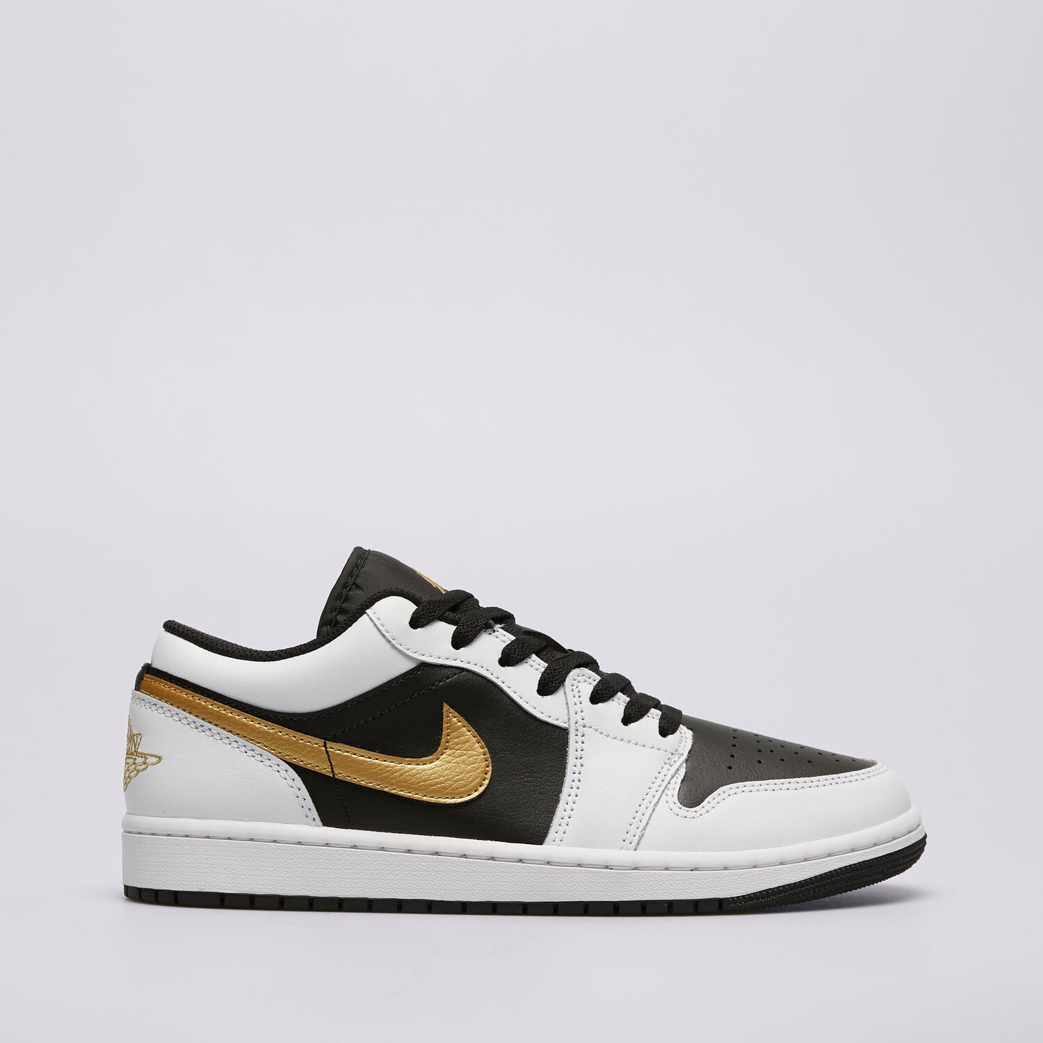 Buty sneakersy męskie AIR JORDAN 1 LOW 553558-172 BIAŁY