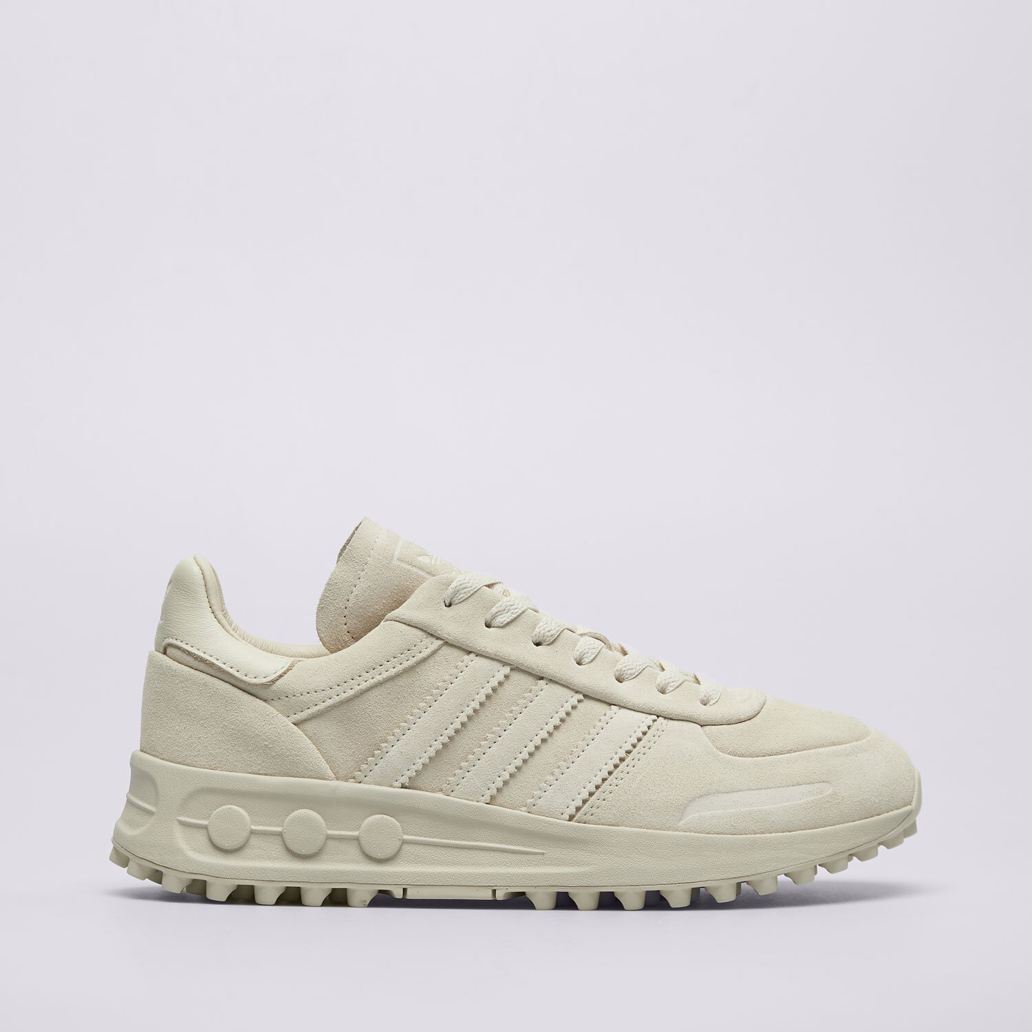 Buty sneakersy męskie ADIDAS LA TRAINER LUX IH0295 BEŻOWY