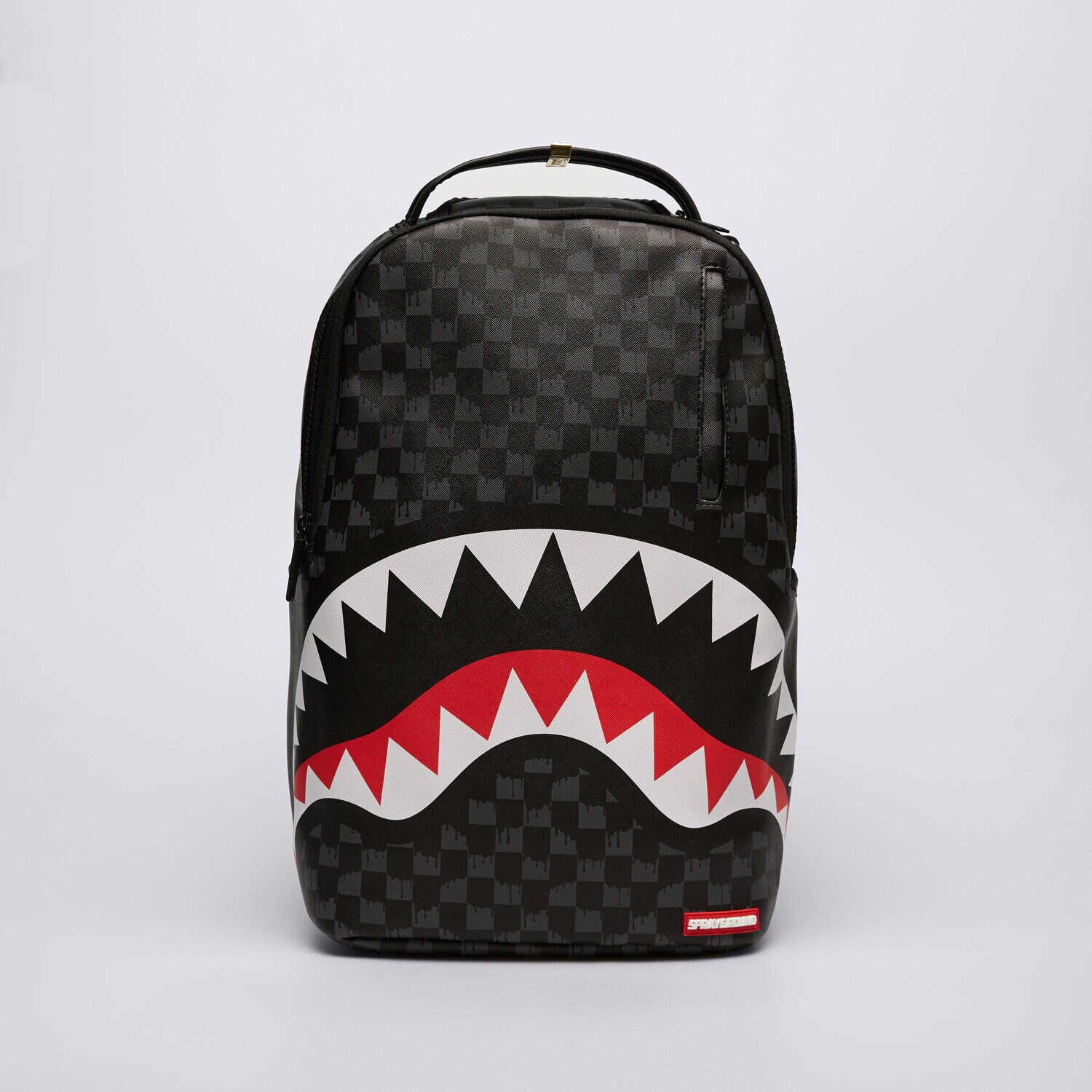 Plecak damski sportowy SPRAYGROUND PLECAK DRIP CHECK SHARK 910B6020NSZ CZARNY