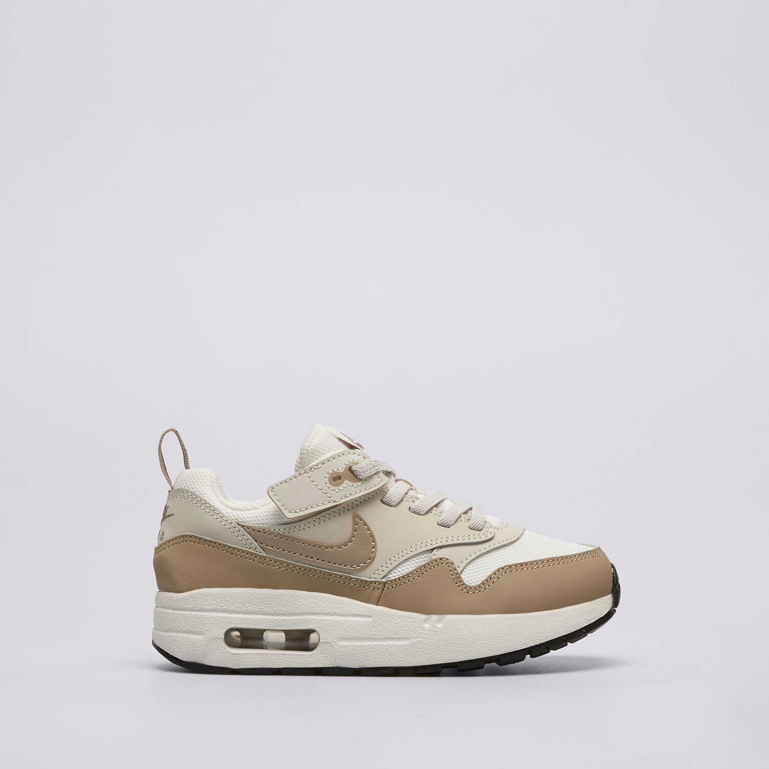 Buty sneakersy dla dzieci NIKE AIR MAX 1 EASYON BP DZ3308-006 BEŻOWY