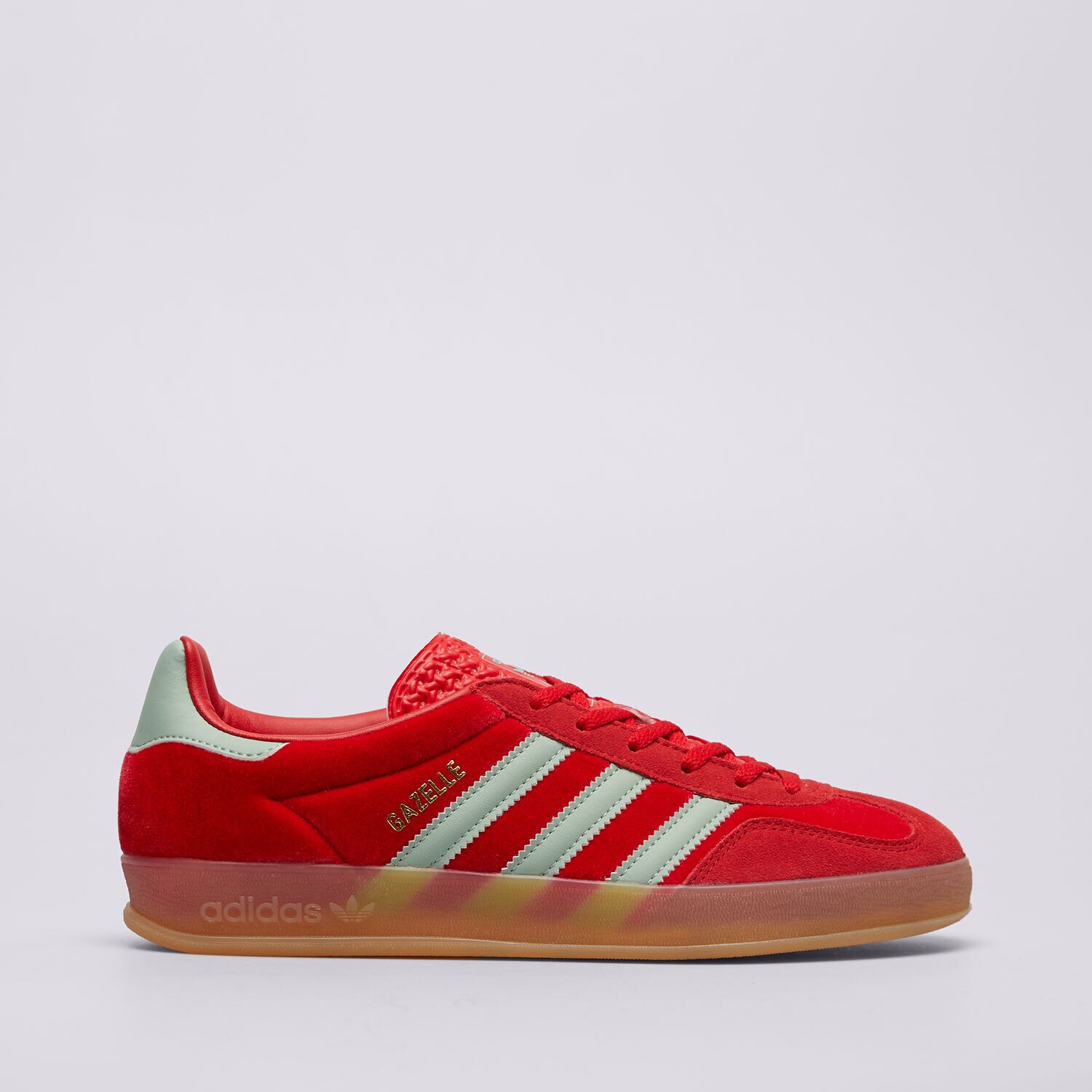Buty sneakersy damskie ADIDAS GAZELLE INDOOR W IG6786 BORDOWY