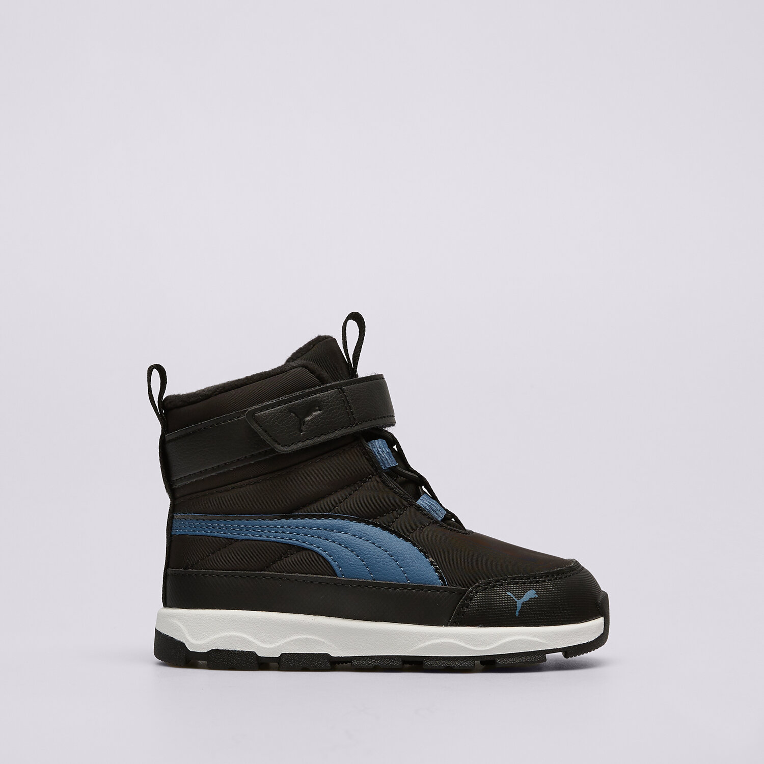 Buty zimowe, trekkingowe, outdoor dla dzieci PUMA EVOLVE BOOT AC+ INF 39264605 CZARNY