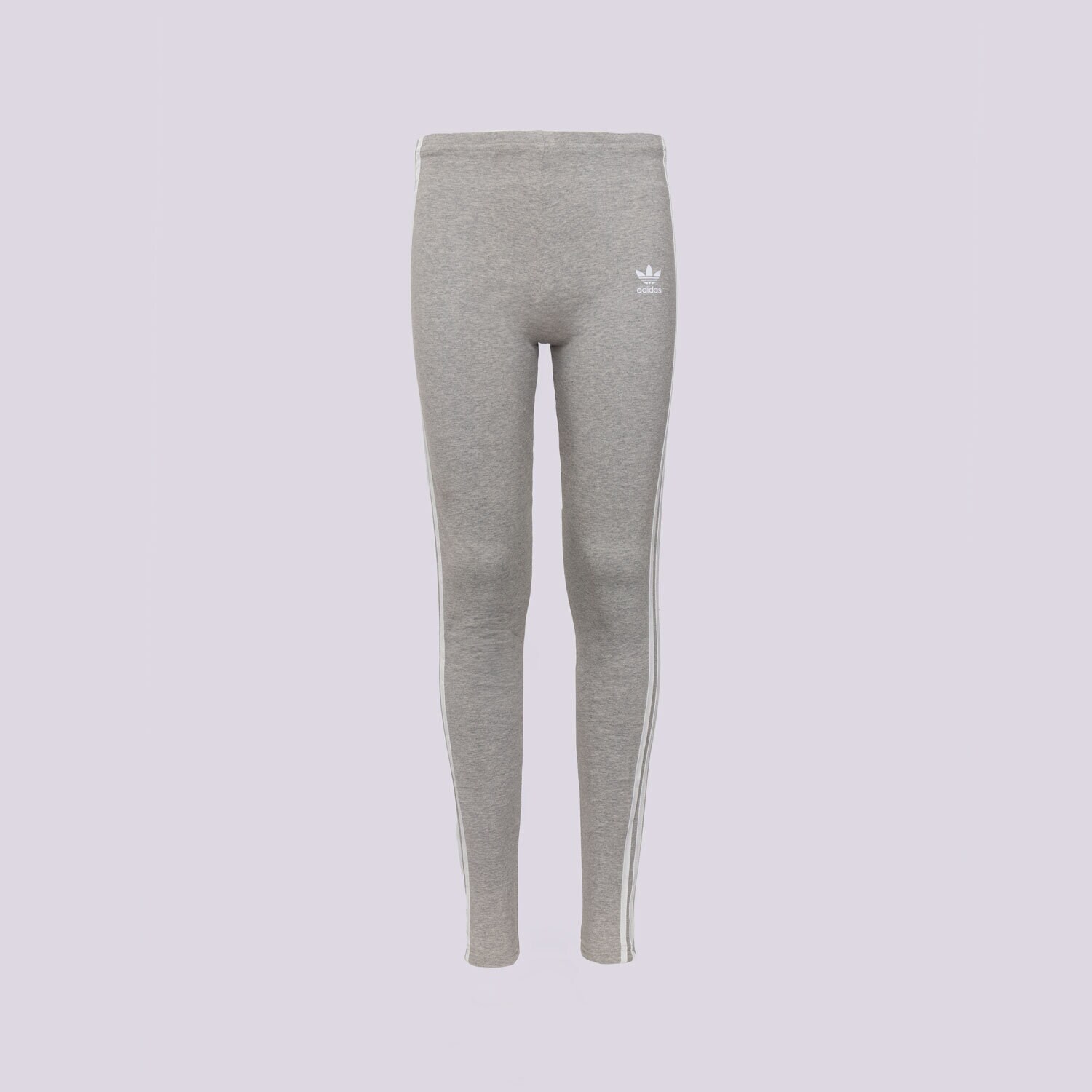Sportowe spodnie dziecięce ADIDAS LEGGINGS LEGGINGS GIRL HI2277 SZARY