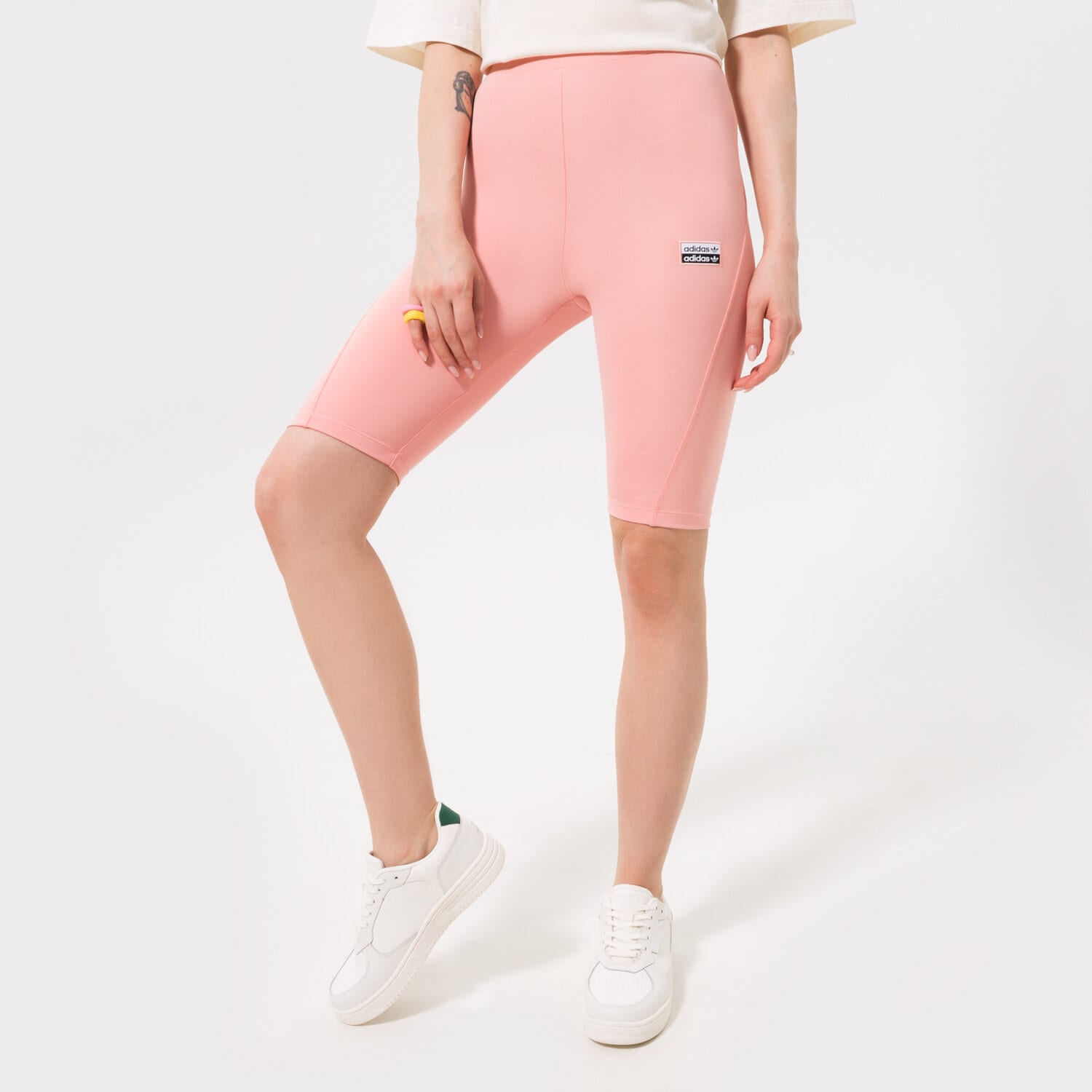 Spodnie sportowe damskie ADIDAS LEGGINGS GD3881 GD3881 RÓŻOWY