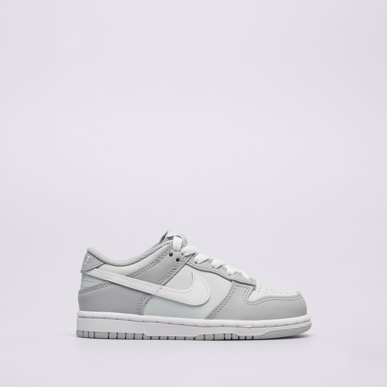 Buty sneakersy dla dzieci NIKE DUNK LOW DH9756-001 SZARY