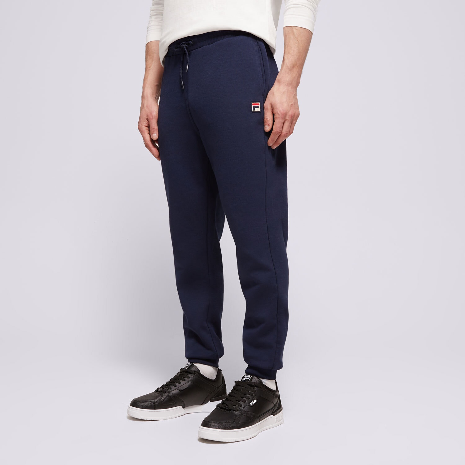 Spodnie sportowe męskie FILA SPODNIE LONNY SS24MH002410 GRANATOWY