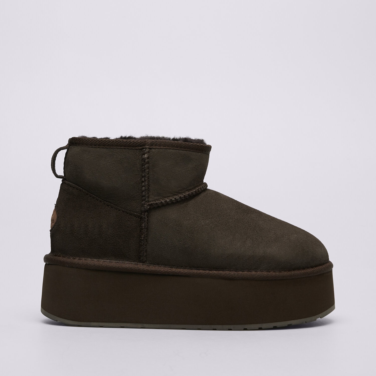 Buty zimowe damskie EMU AUSTRALIA STINGER MICRO FLATFORM W13082CHOCOLATE BRĄZOWY