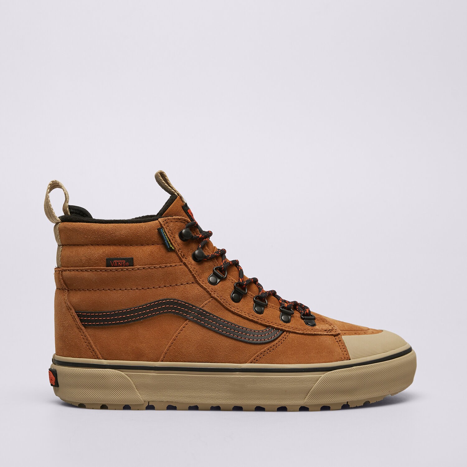 Buty sneakersy męskie VANS MTE SK8-HI DR WATERPROOF VN000CVRN1Z1 BRĄZOWY