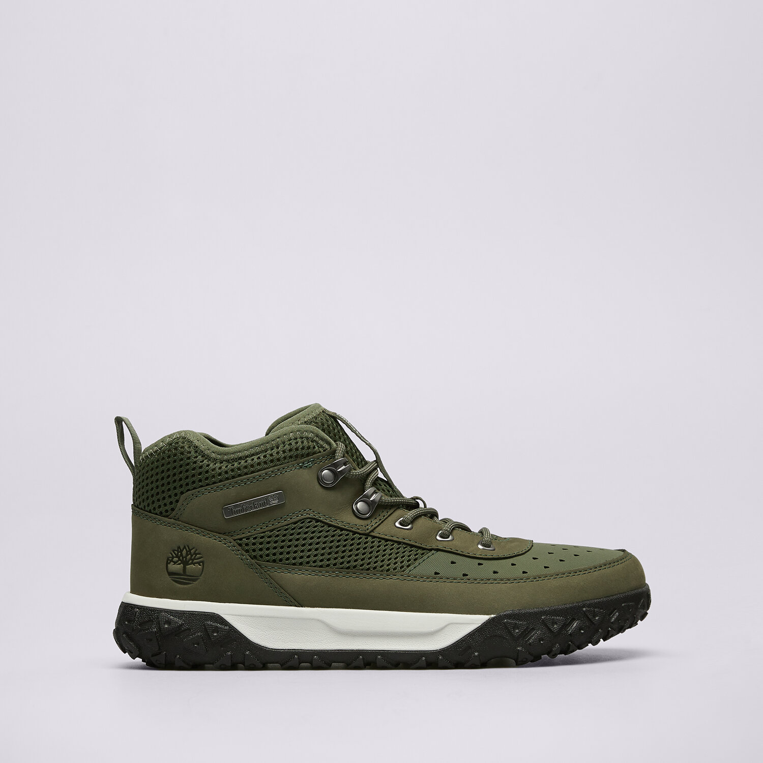 Buty zimowe, trekkingowe, outdoor dla dzieci TIMBERLAND GS MOTION 6 LTHR SUPER OX TB0A67RMA581 ZIELONY