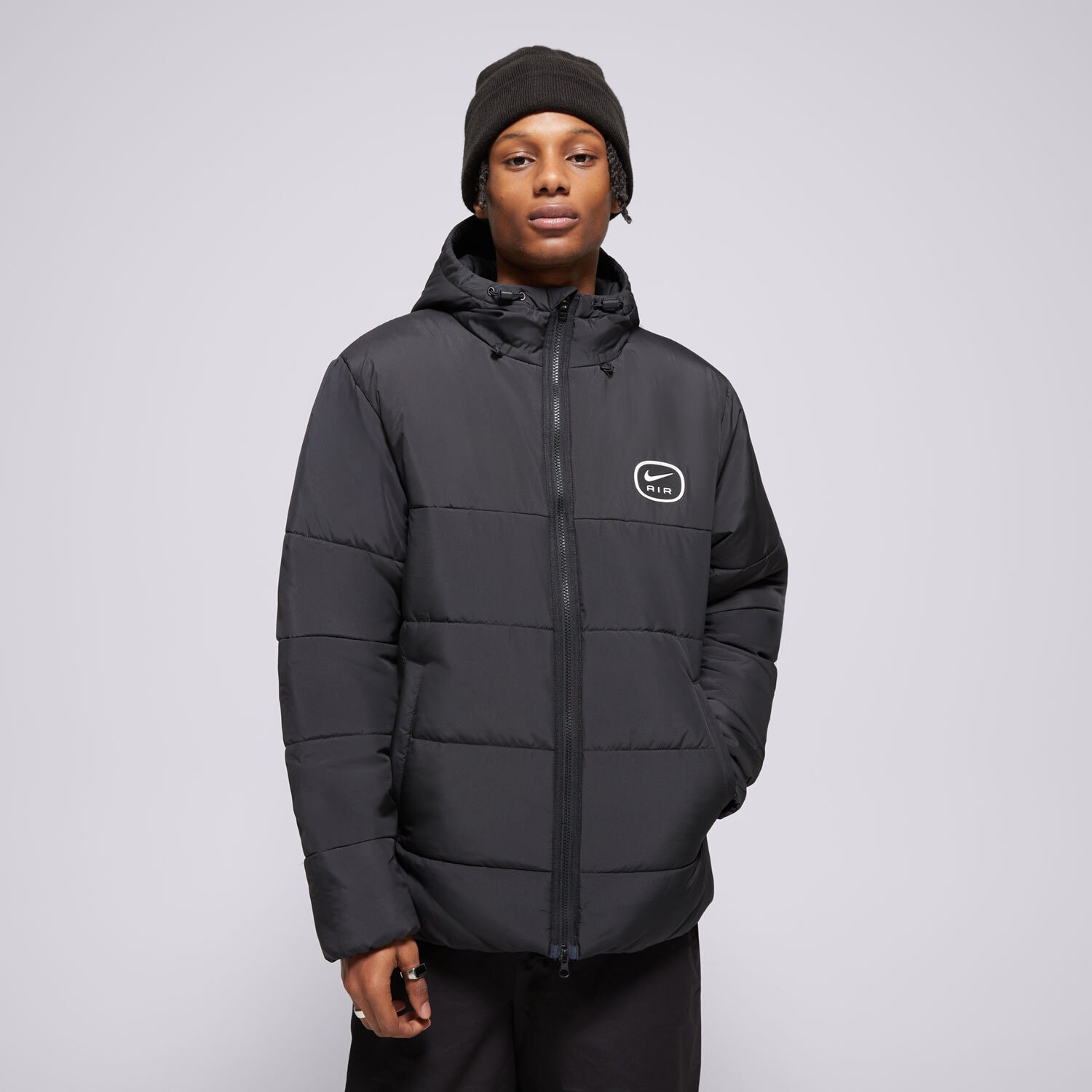 Kurtka zimowa męska NIKE KURTKA ZIMOWA M NSW SW AIR SYN FILL JKT HM0198-011 CZARNY