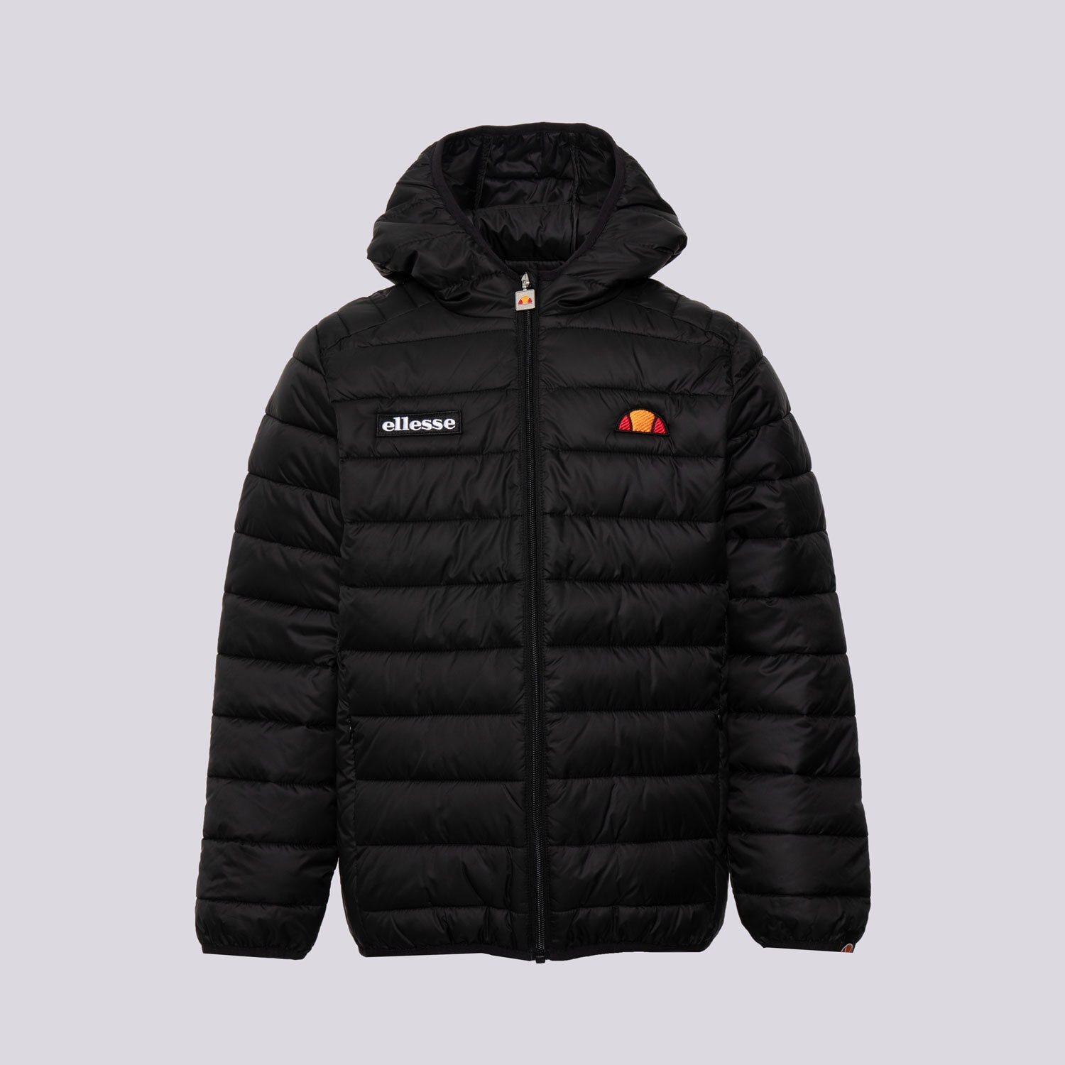 Dziecięca kurtka przejściowa (wiosenna/jesienna) ELLESSE KURTKA PUCHOWA REGALIO JNR BLK PADDED JACKET S3E09995011 CZARNY