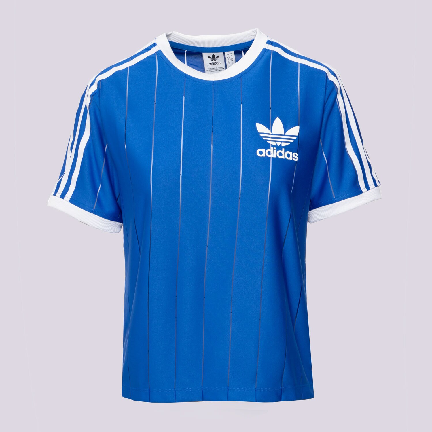 Koszulka, t-shirt damski ADIDAS T-SHIRT 3 S PNST TEE IY7233 NIEBIESKI