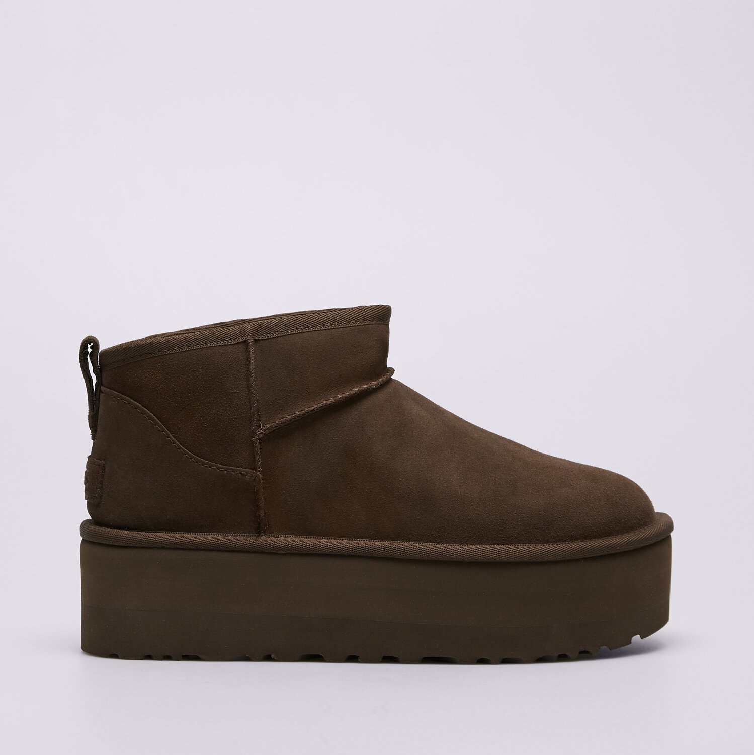 Buty zimowe damskie UGG CLASSIC ULTRA MINI PLATFORM 1135092-BCDR BRĄZOWY