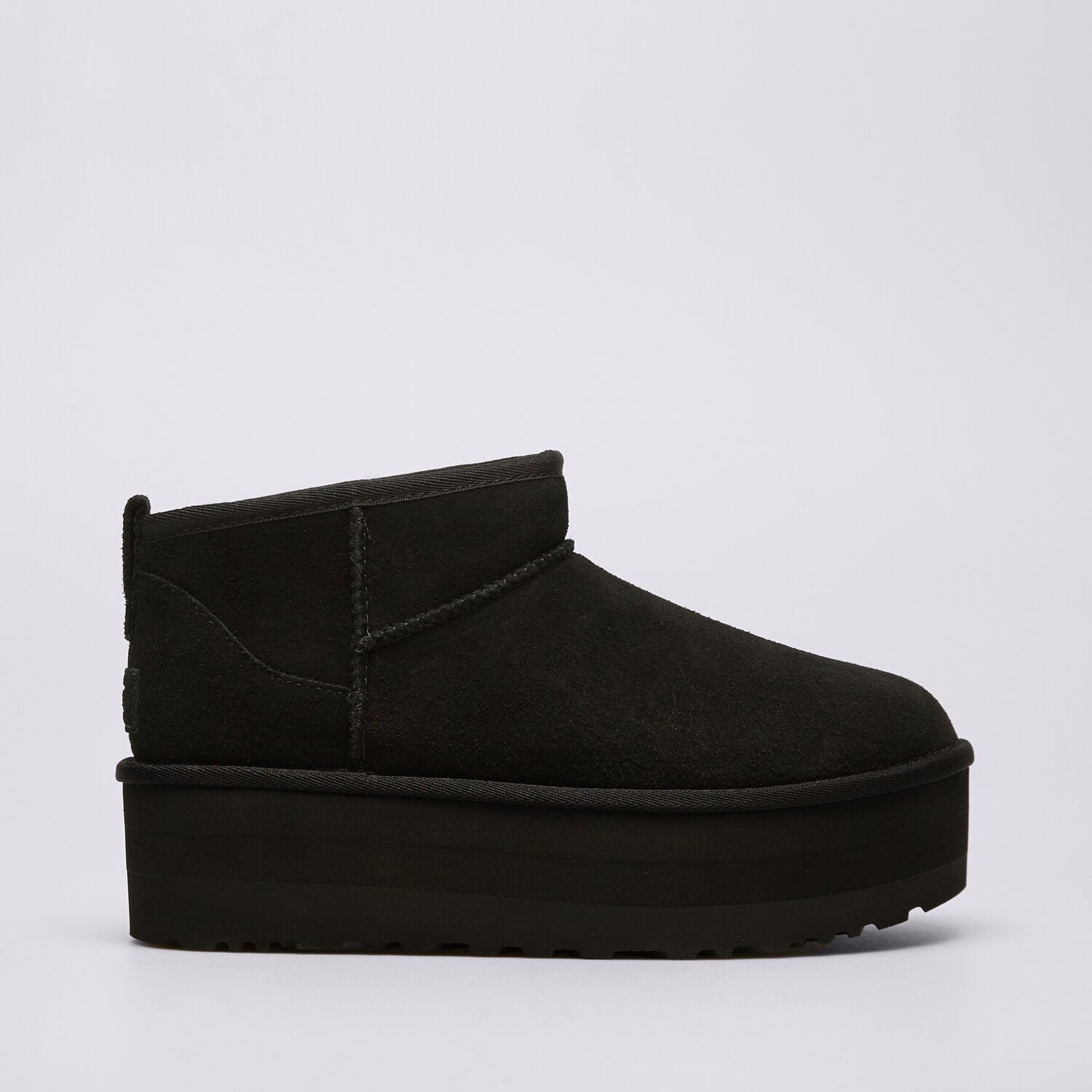 Buty zimowe damskie UGG CLASSIC ULTRA MINI PLATFORM 1135092-BLK CZARNY