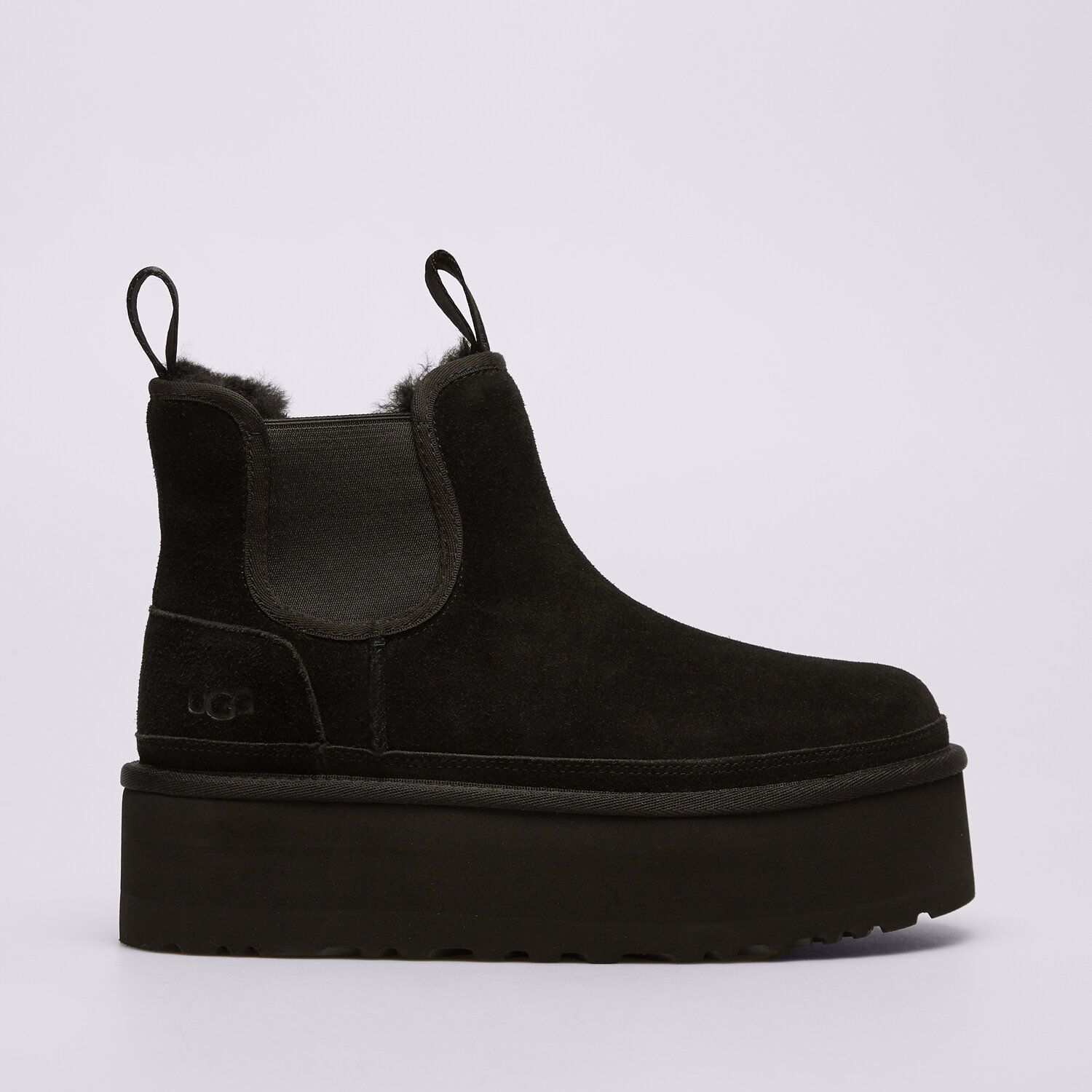 Buty zimowe damskie UGG NEUMEL PLATFORM CHELSEA 1134526-BLK CZARNY