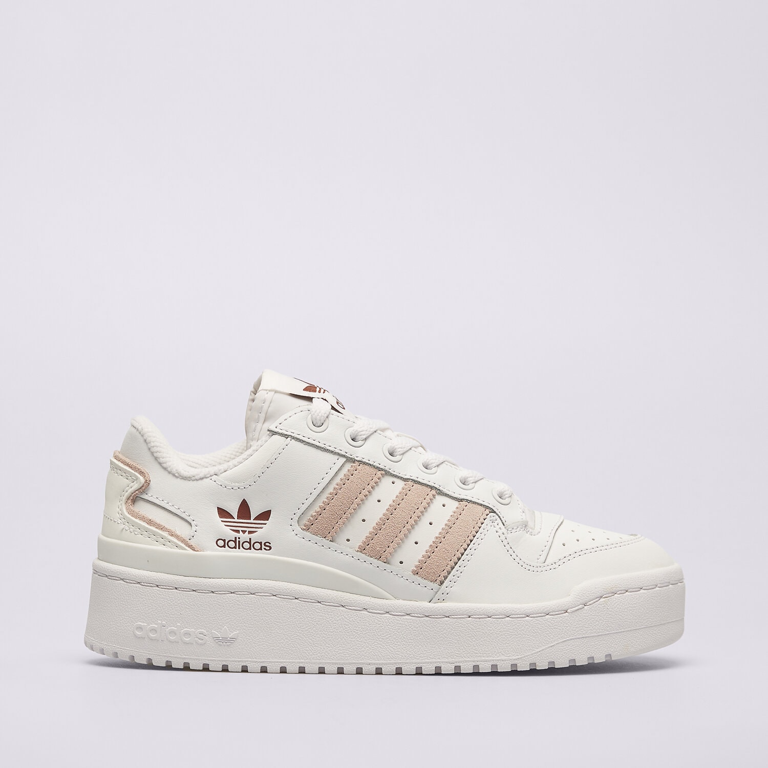 Buty sneakersy damskie ADIDAS FORUM BOLD STRIPES W ID1284 BIAŁY