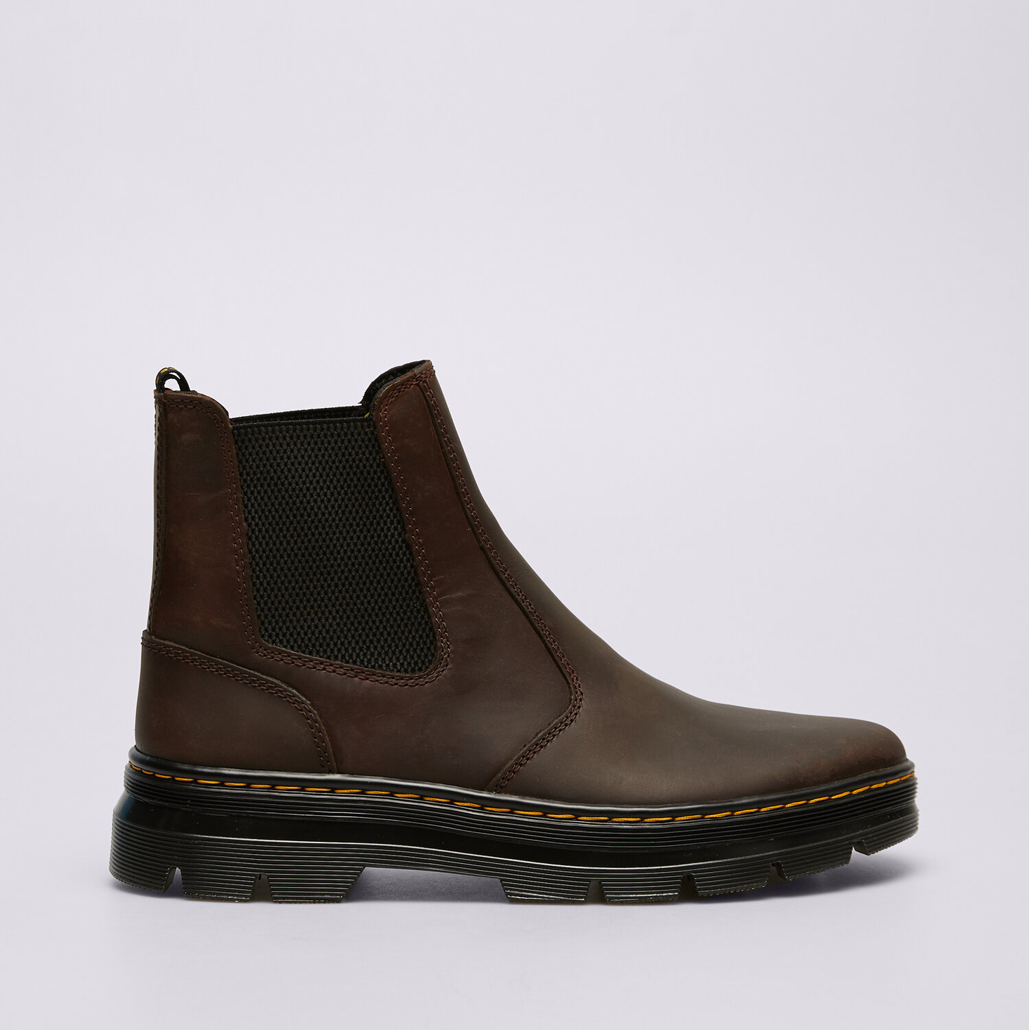 Buty zimowe sportowe męskie DR.MARTENS EMBURY LEATHER  25978207 BRĄZOWY