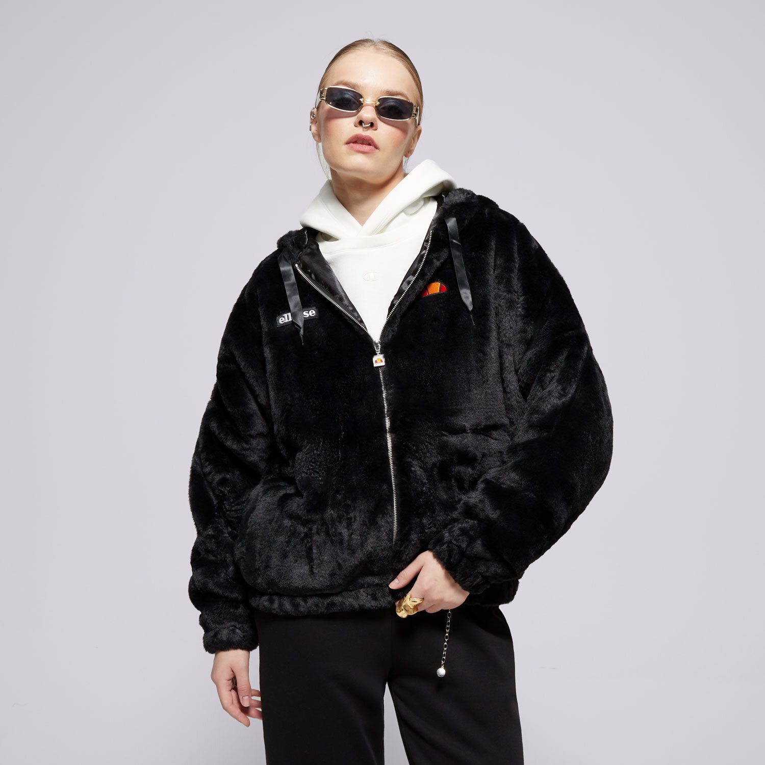 Kurtka zimowa damska ELLESSE KURTKA GIOVANNA JACKET BLK SGL03783011 CZARNY