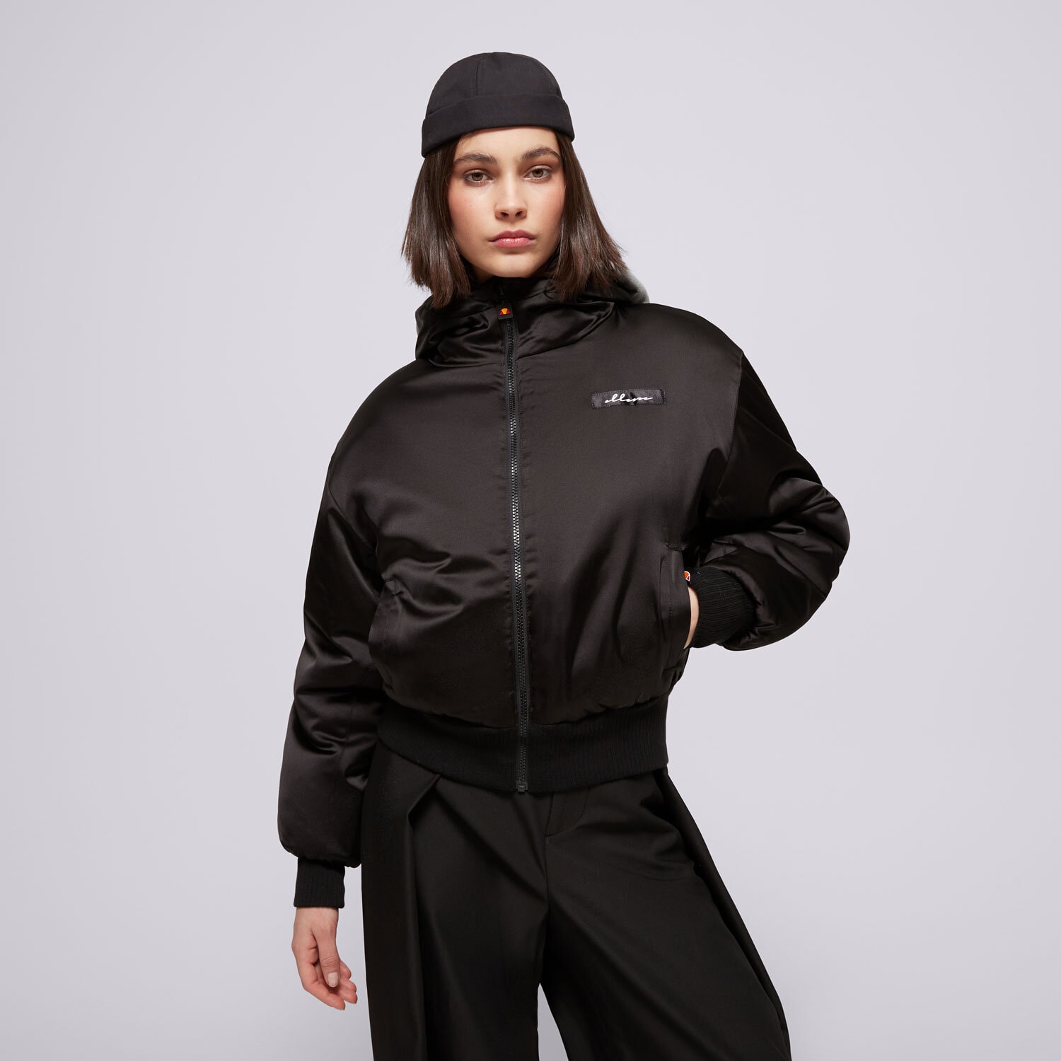 Kurtka zimowa damska ELLESSE KURTKA JOANARA PADDED JACKET BLK SGP15961011 CZARNY