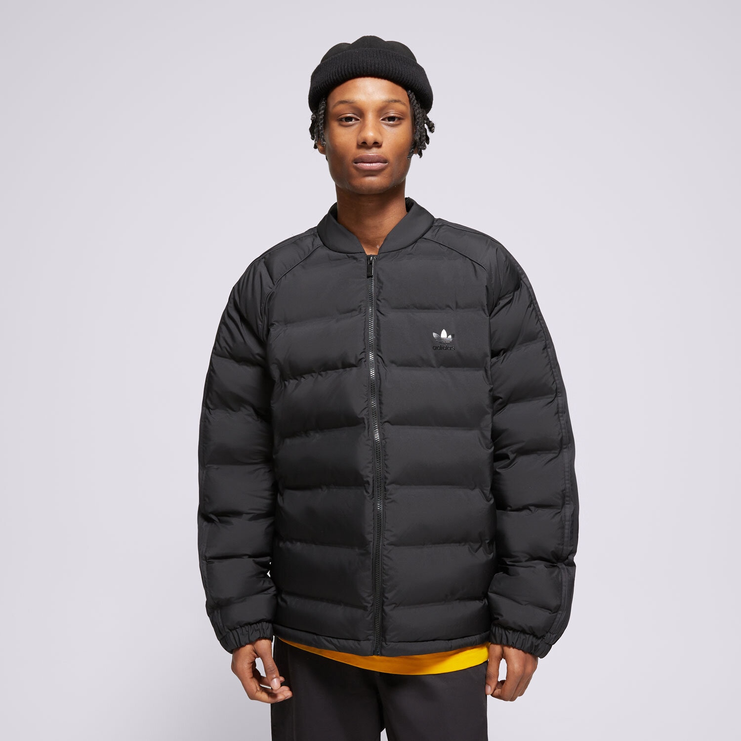 Kurtka zimowa męska ADIDAS KURTKA ZIMOWA SST DOWN JKT IZ1841 CZARNY