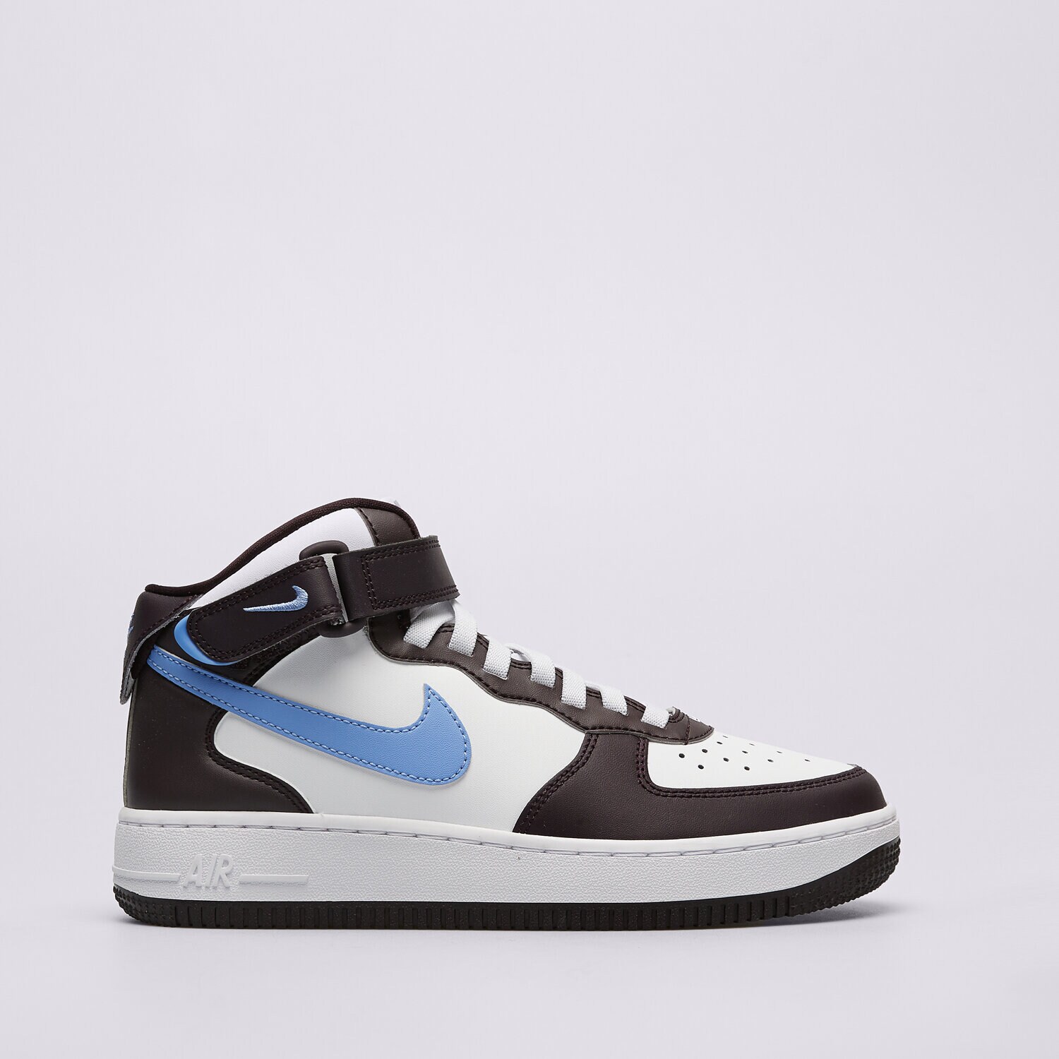 Buty sneakersy dla dzieci NIKE AIR FORCE 1 MID EASYON FN1193-600 BIAŁY