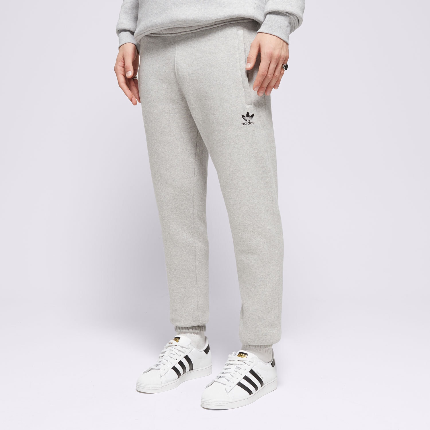 Spodnie sportowe męskie ADIDAS SPODNIE ESS PT IY7359 SZARY