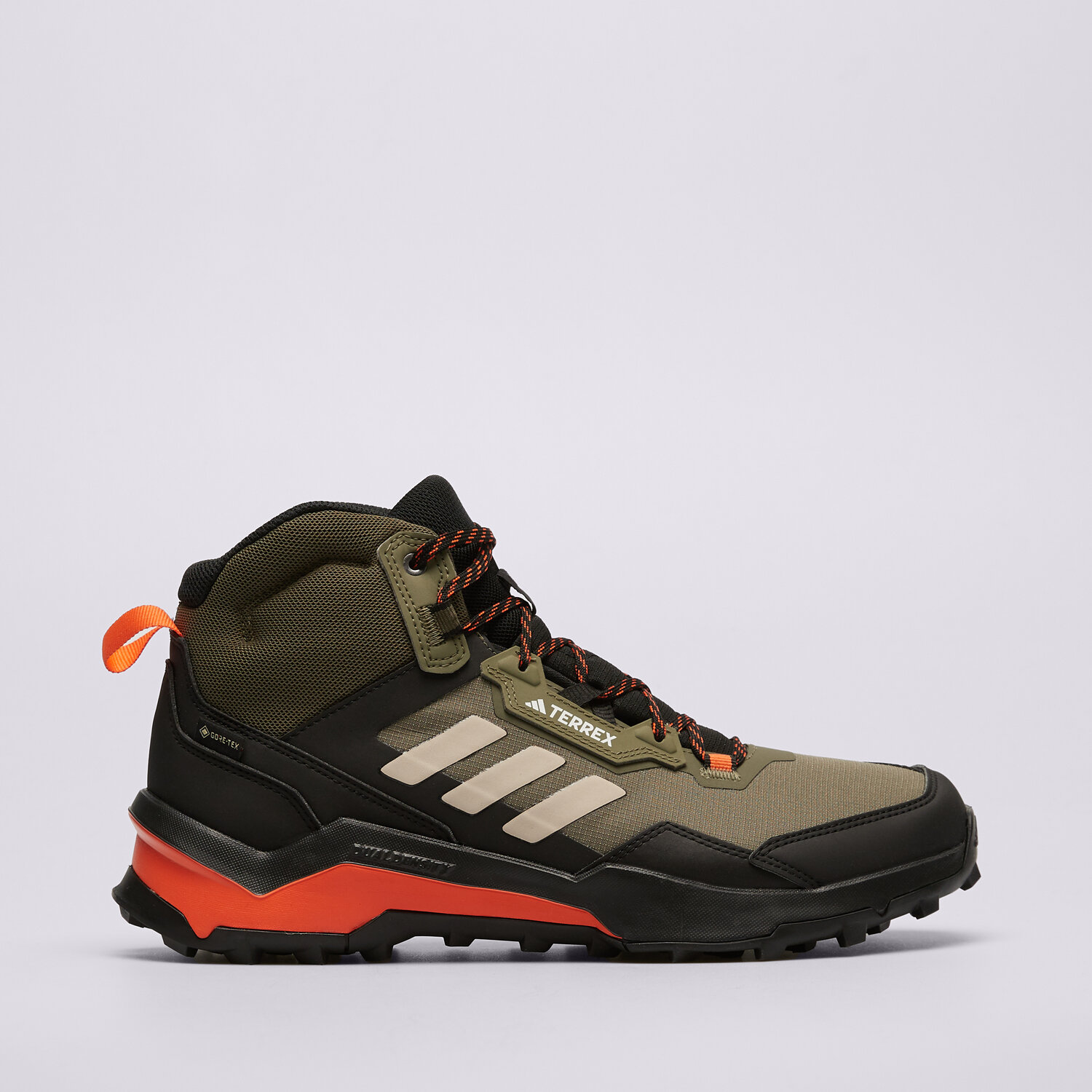 Buty zimowe sportowe męskie ADIDAS TERREX AX4 MID GTX IG8853 SZARY