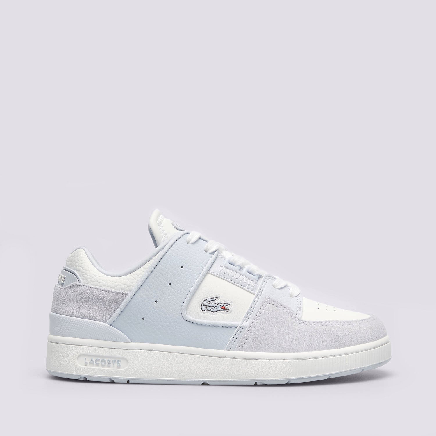 Buty sneakersy damskie LACOSTE COURT CAGE 124 2 SFA 747SFA00452K7 NIEBIESKI