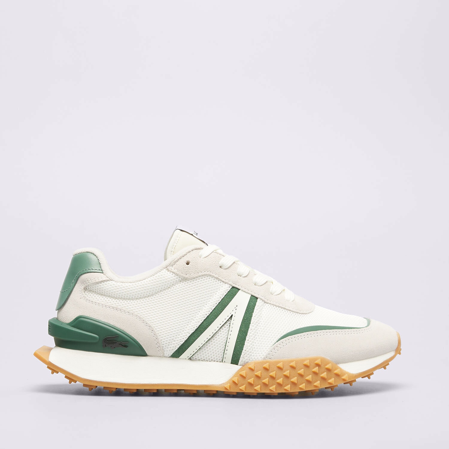 Buty sneakersy męskie LACOSTE L-SPIN DELUXE 124 4 SMA 747SMA0114082 BEŻOWY