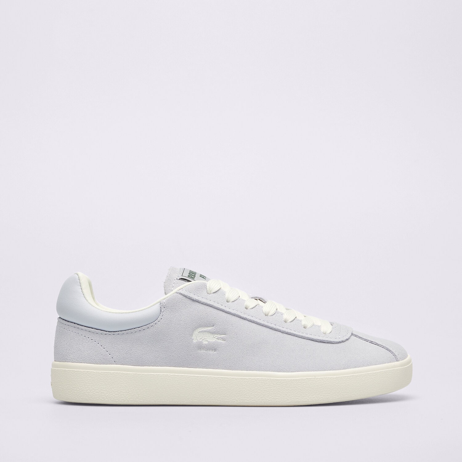 Buty sneakersy damskie LACOSTE BASESHOT 124 2 SFA 747SFA0096TS1 NIEBIESKI